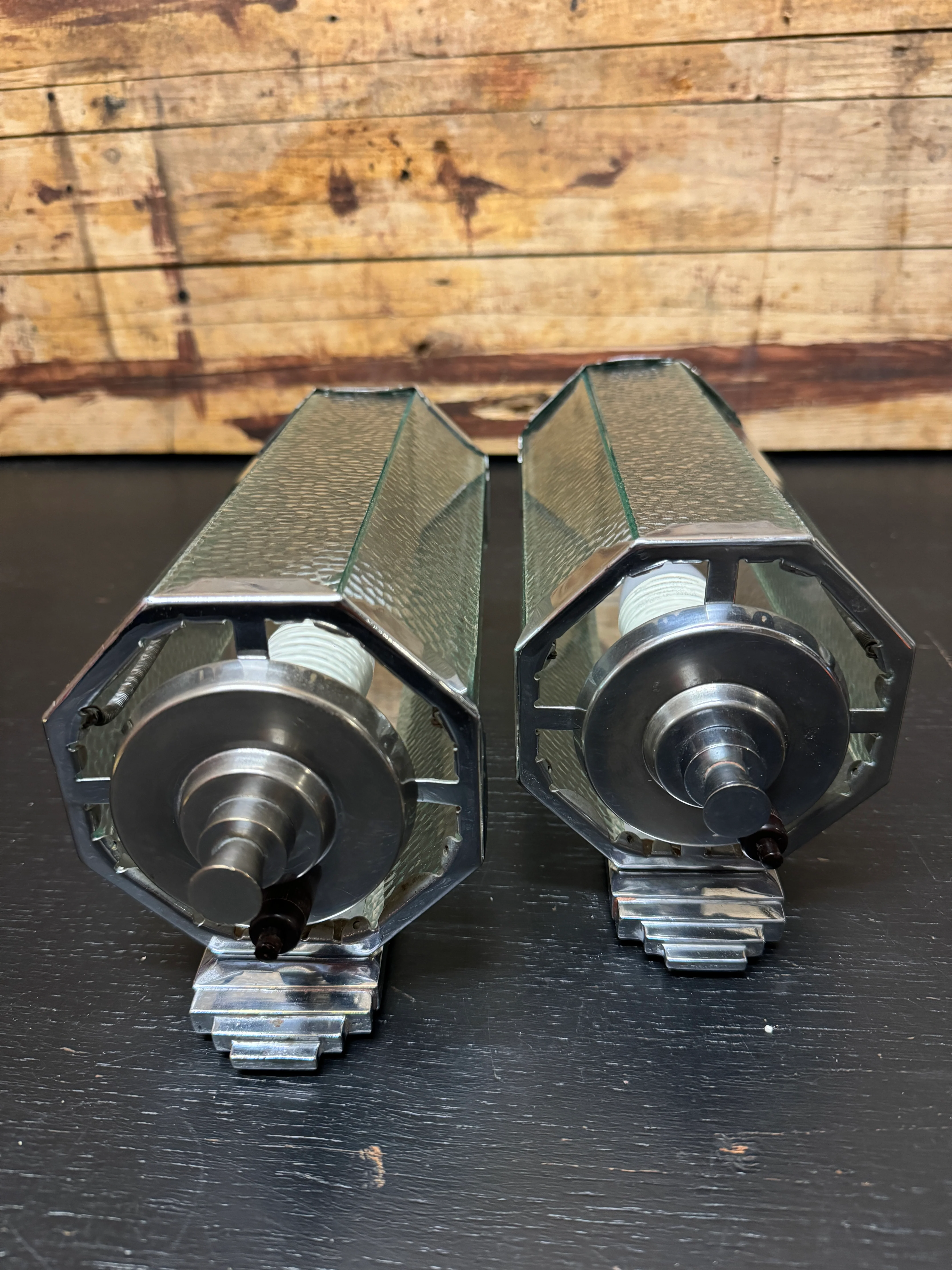 1930s Pair Of Art Deco Wall Lights - Image 8