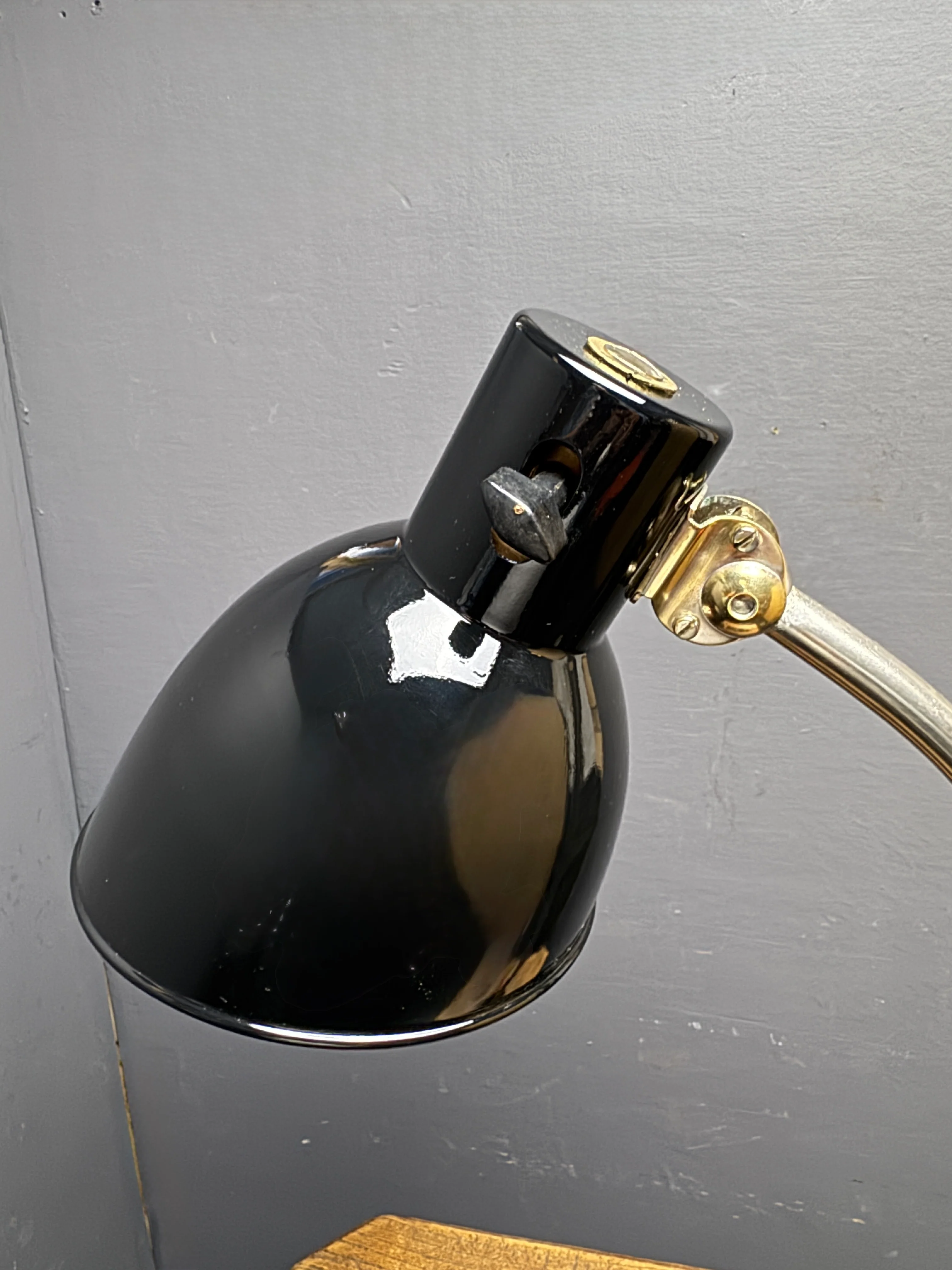 Rare 1930s Bauhaus Desk Lamp By Dr. Ing. Schneider & Co - Image 9