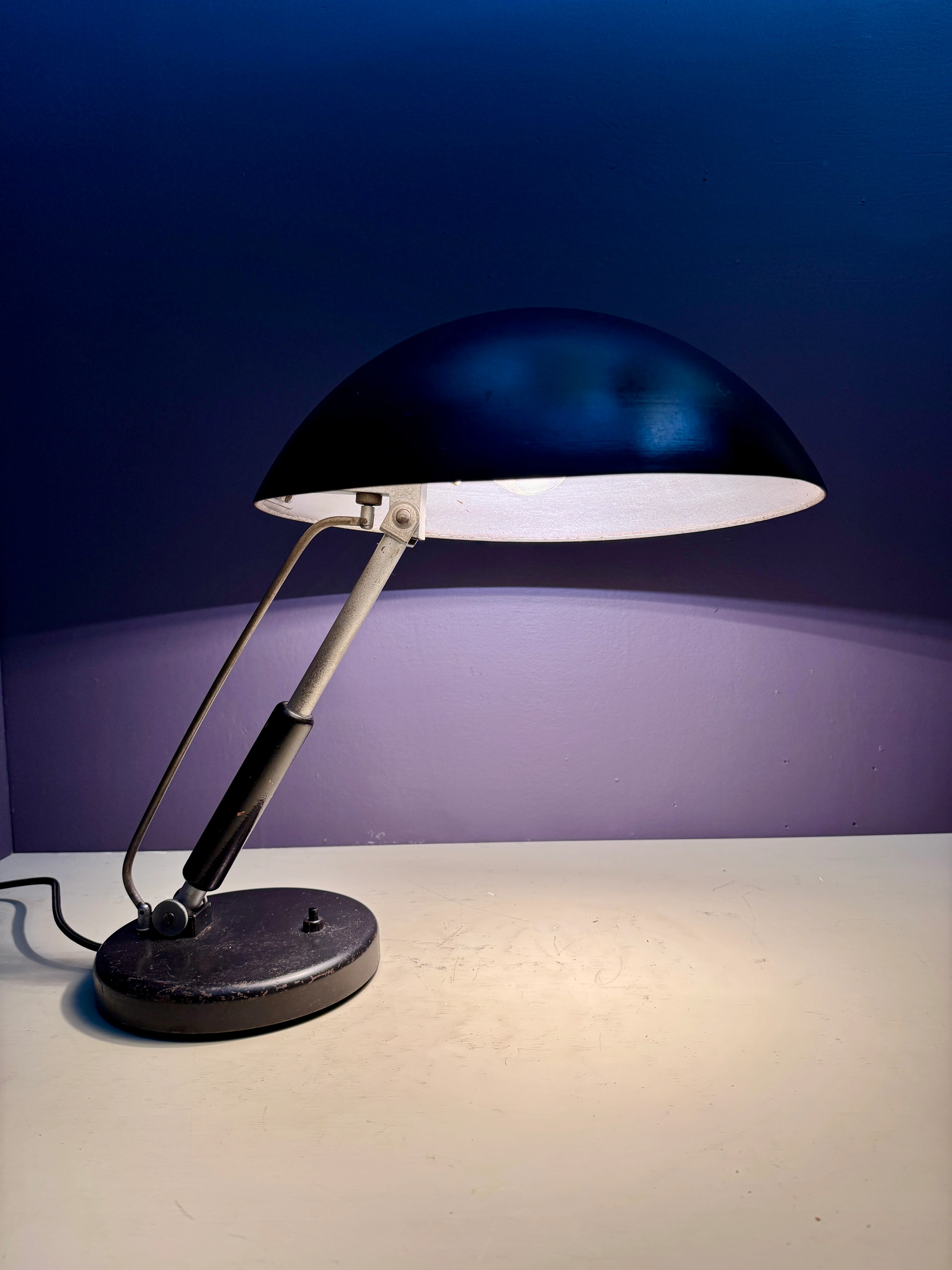 1930s Bauhaus Table Lamp By Karl Trabert For Schaco - Image 7