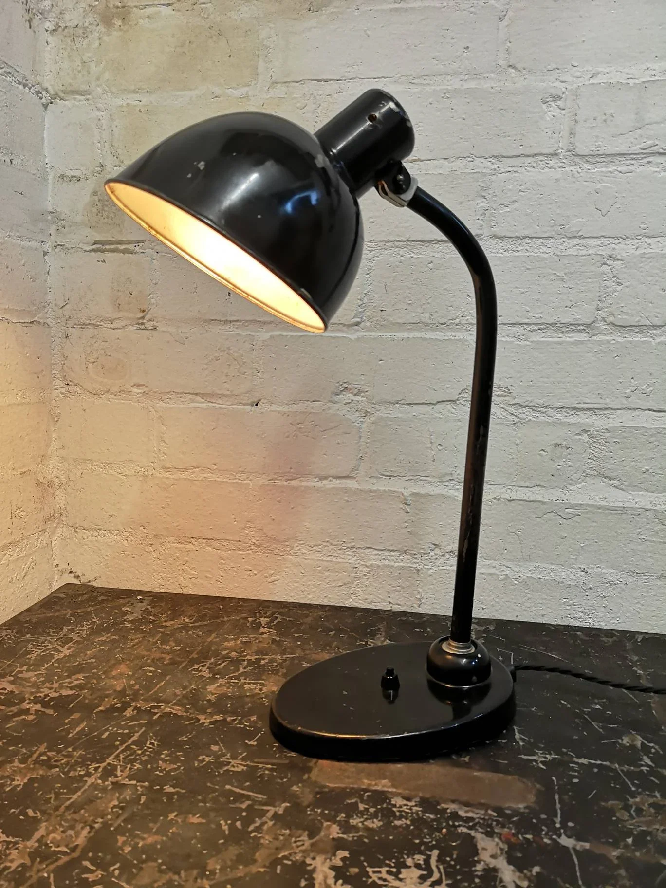 1930s BUR Bunte & Remmler Lighting Company Table Lamp Model 2783 - Image 2