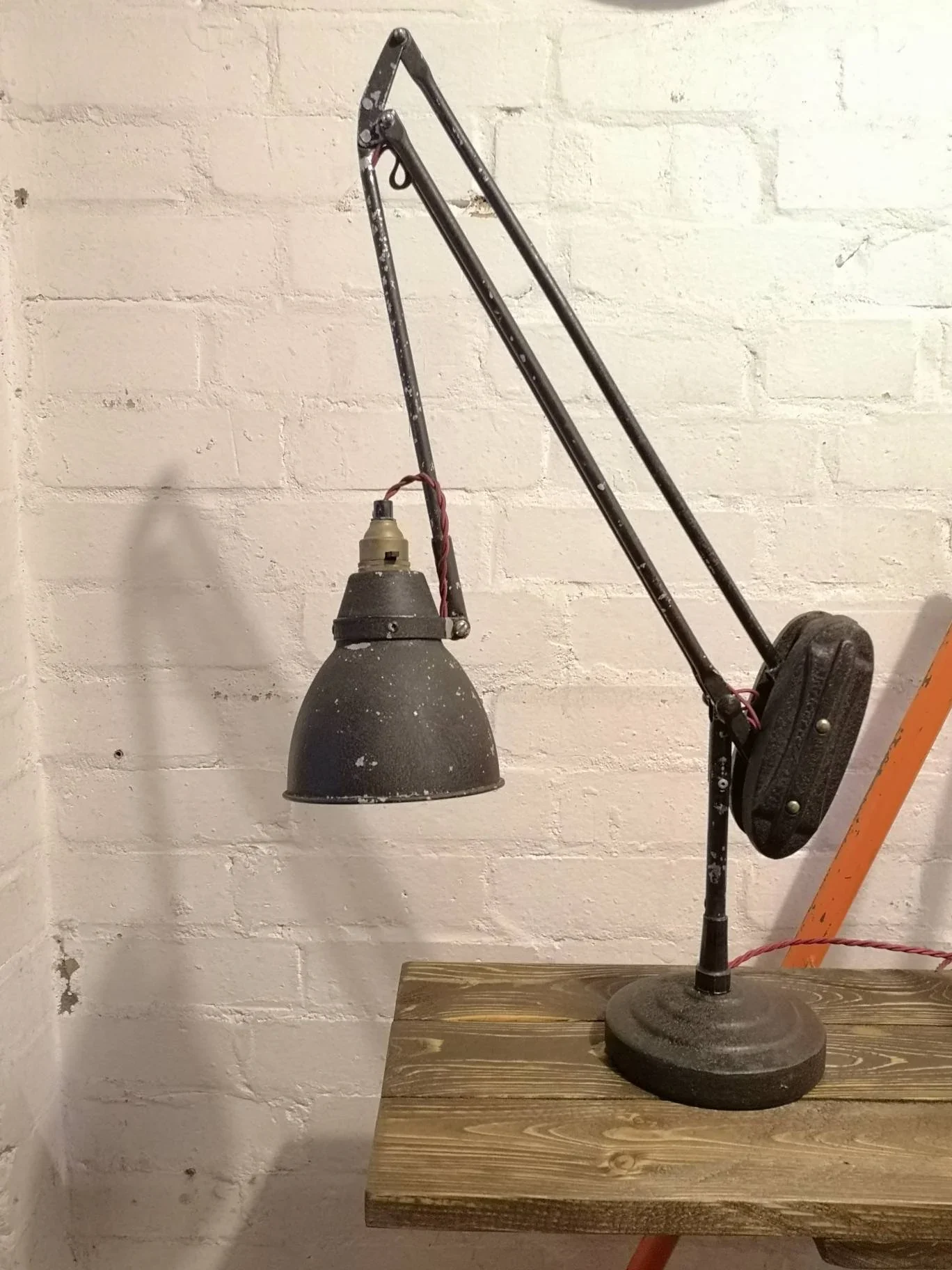 1930s Counterpoise Desk Lamp By Ekwipoz Polland - Image 2