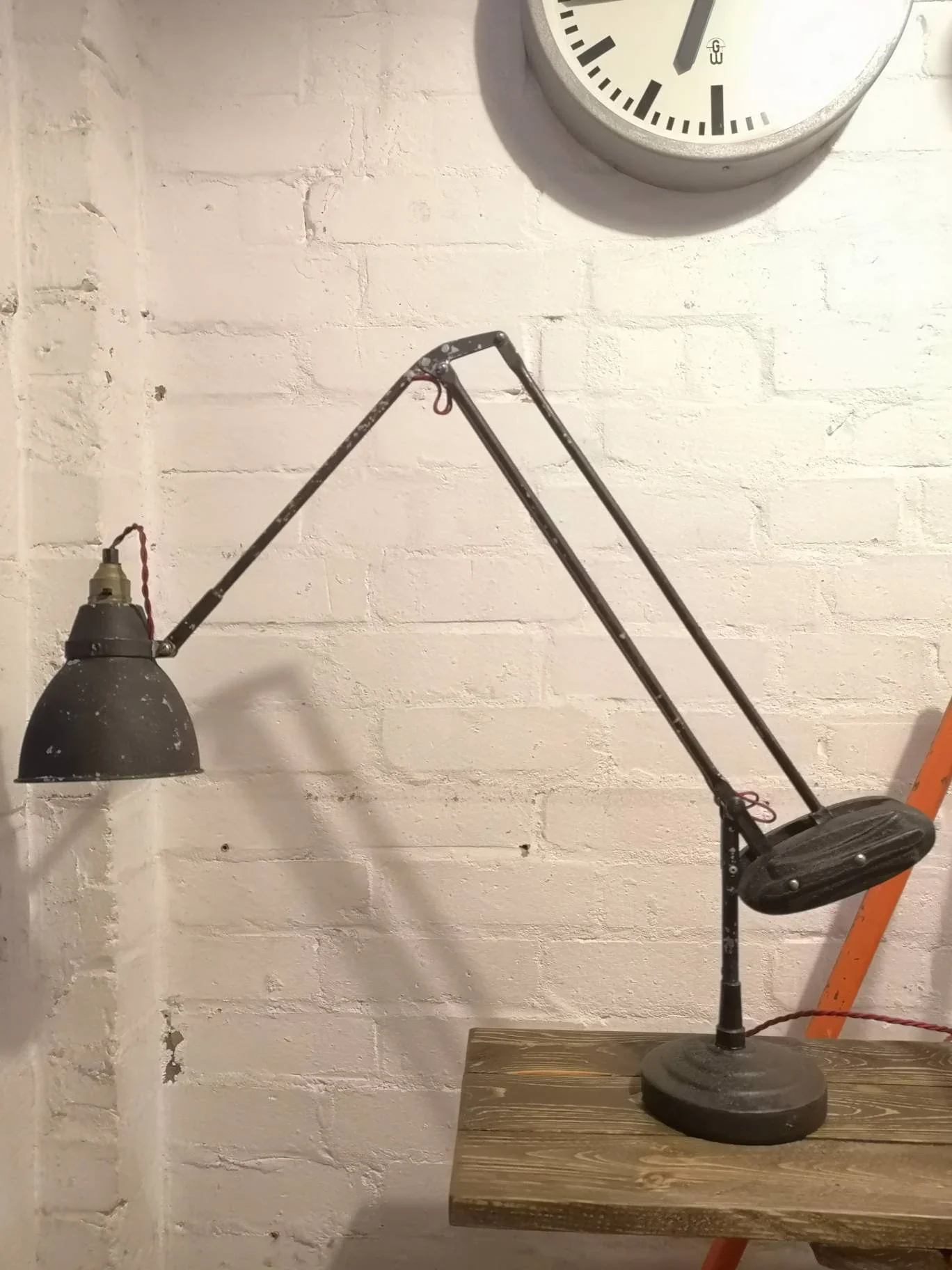 1930s Counterpoise Desk Lamp By Ekwipoz Polland - Image 4