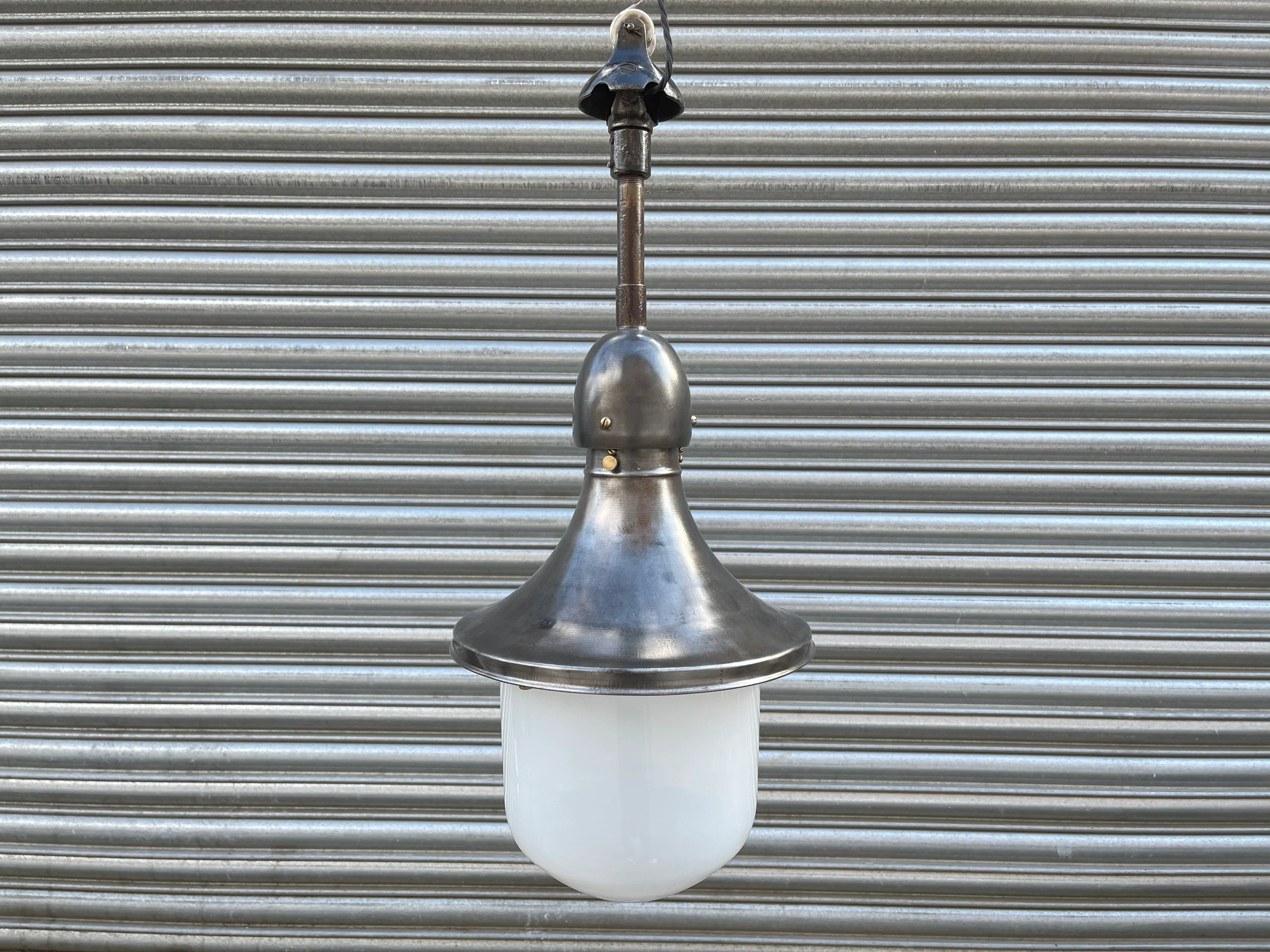 1930s Industrial Pendant Light by Kandem - Körting & Mathiesen Leipzig - Image 3