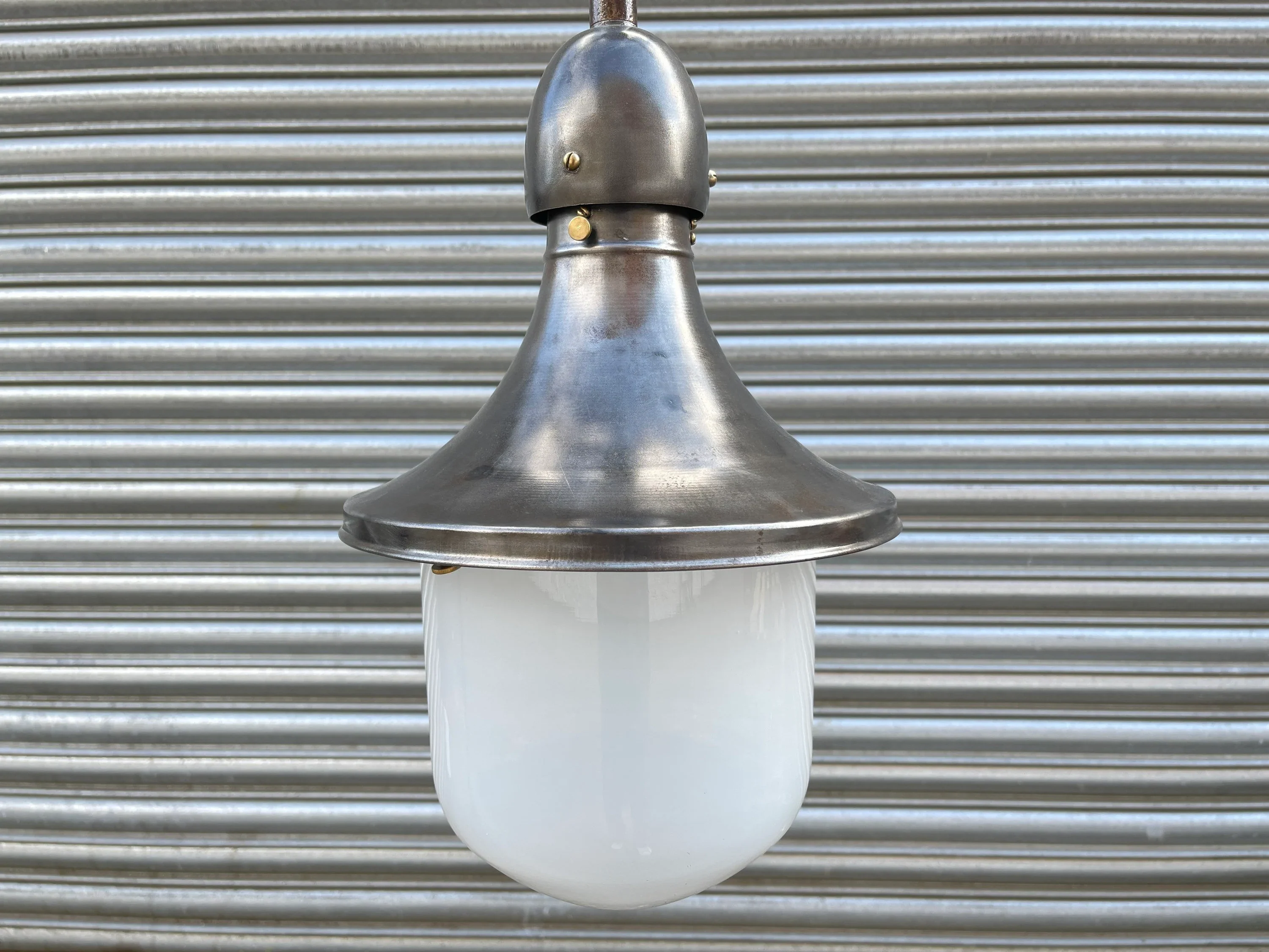1930s Industrial Pendant Light by Kandem - Körting & Mathiesen Leipzig - Image 4