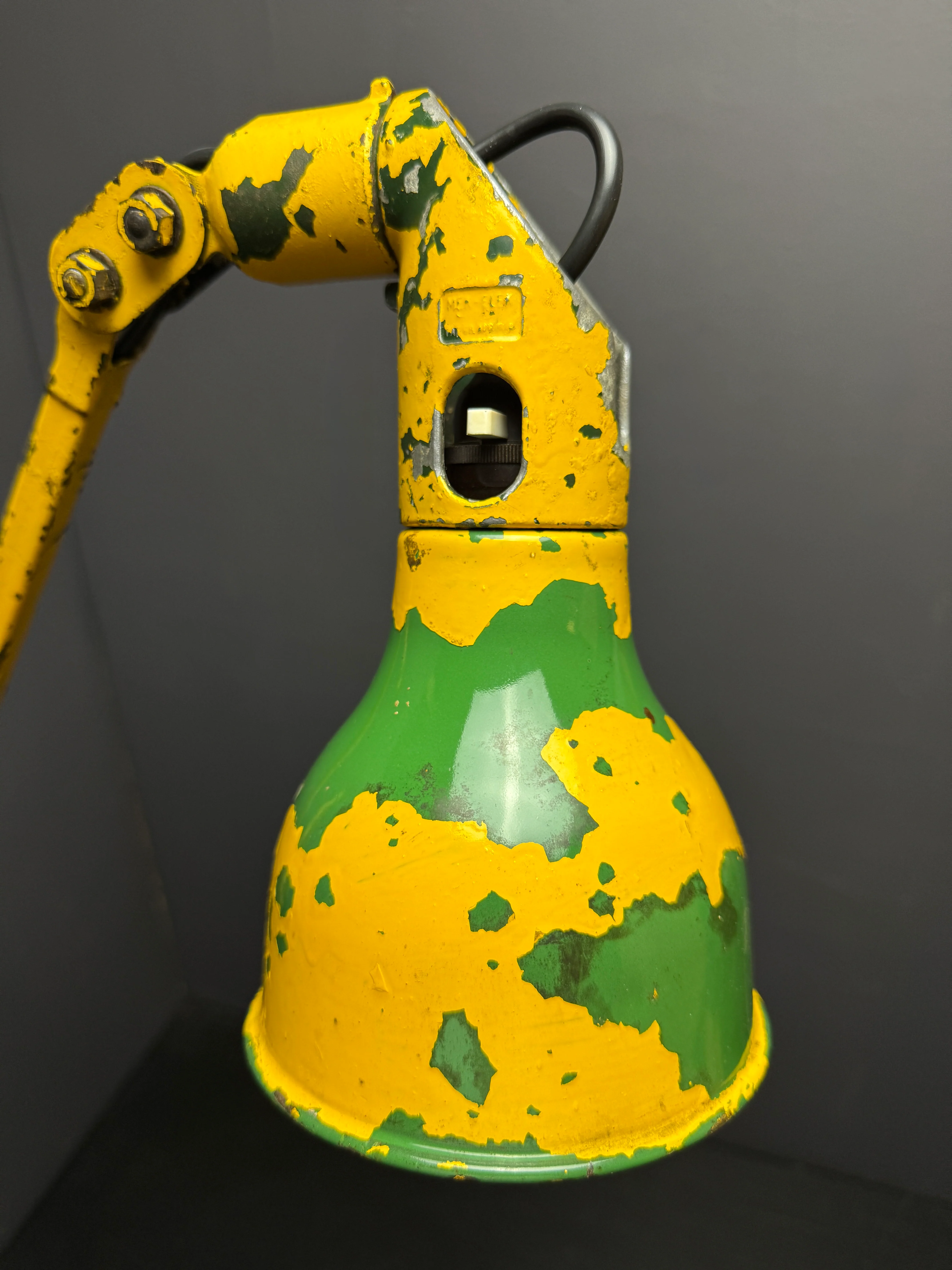 Large 1930s Industrial Wall Lamp By Mek Elek London - Image 4