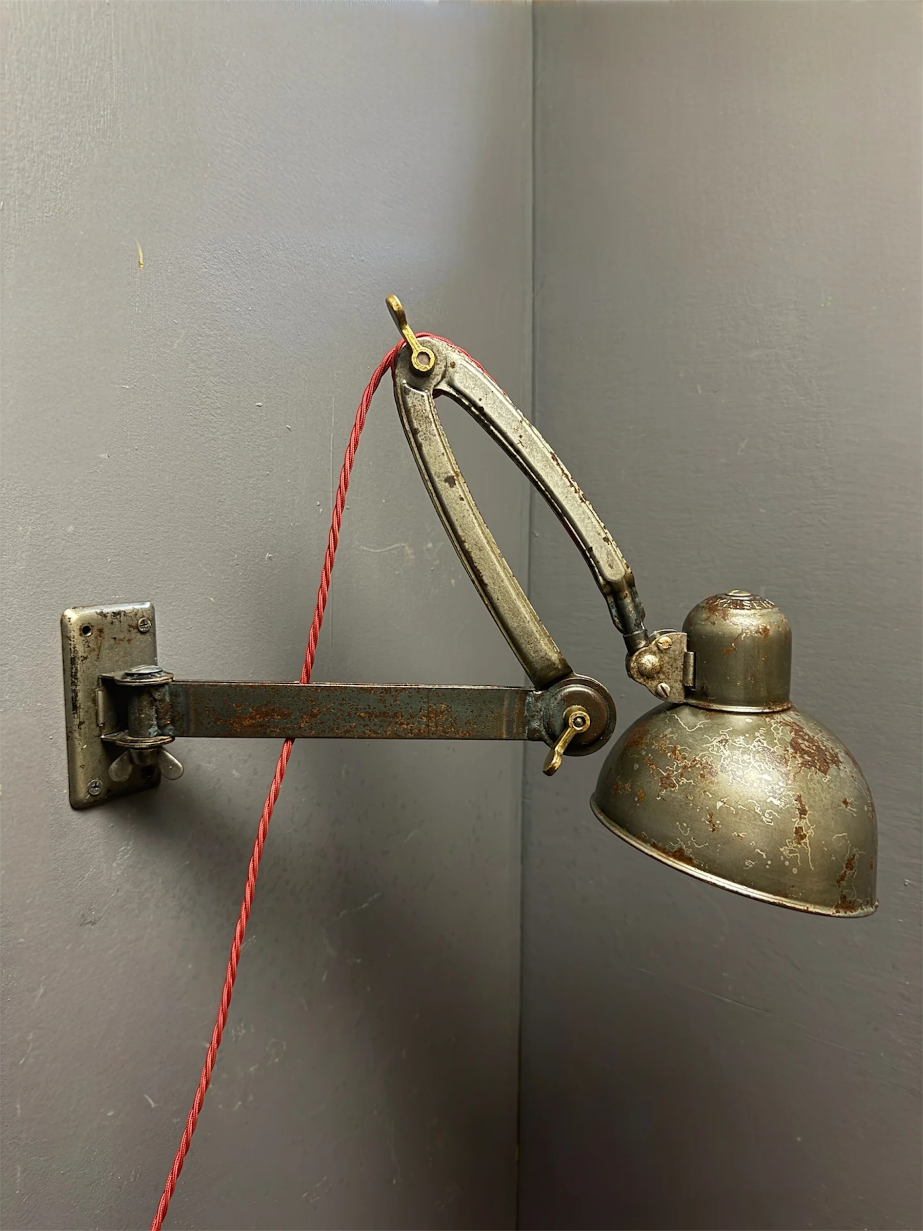 1930s Kaiser Idell Model 6716 Wall Lamp - Image 6