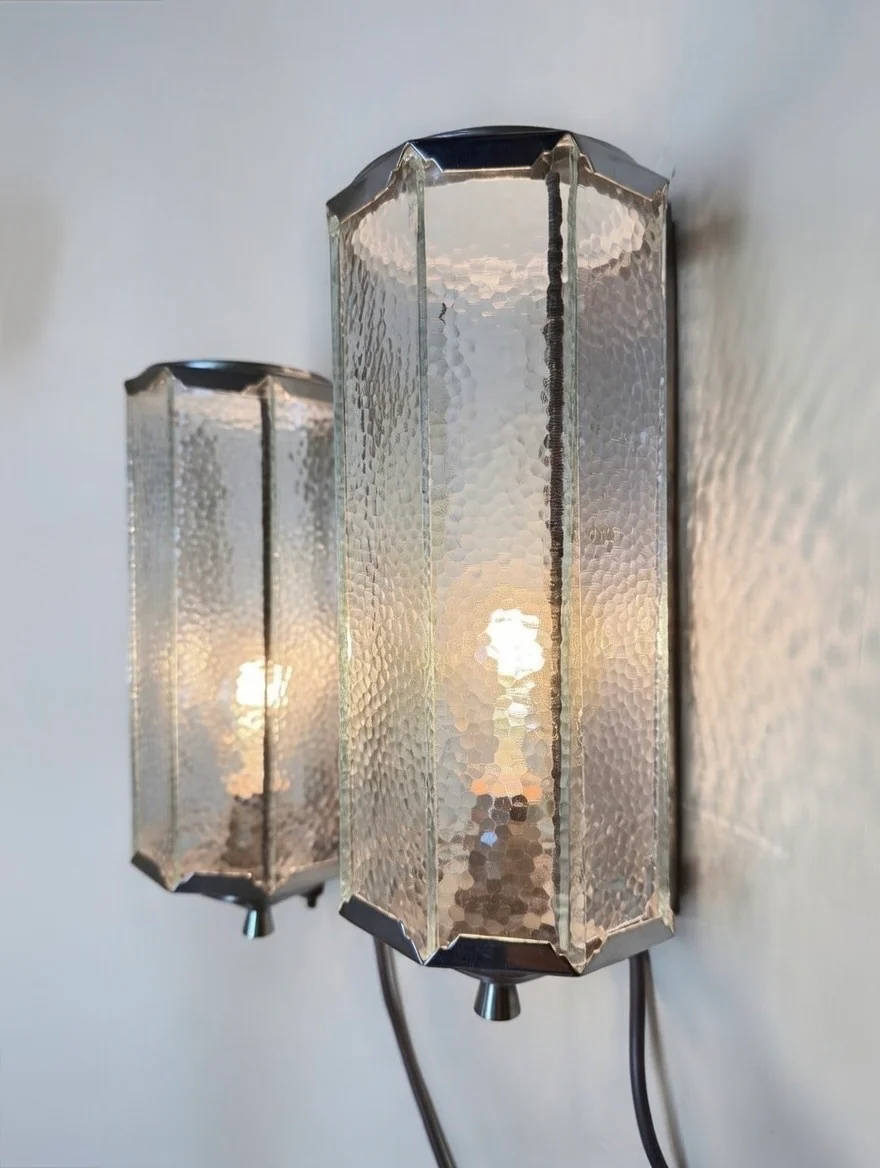 1930s Pair Of Art Deco Wall Lights - Image 4