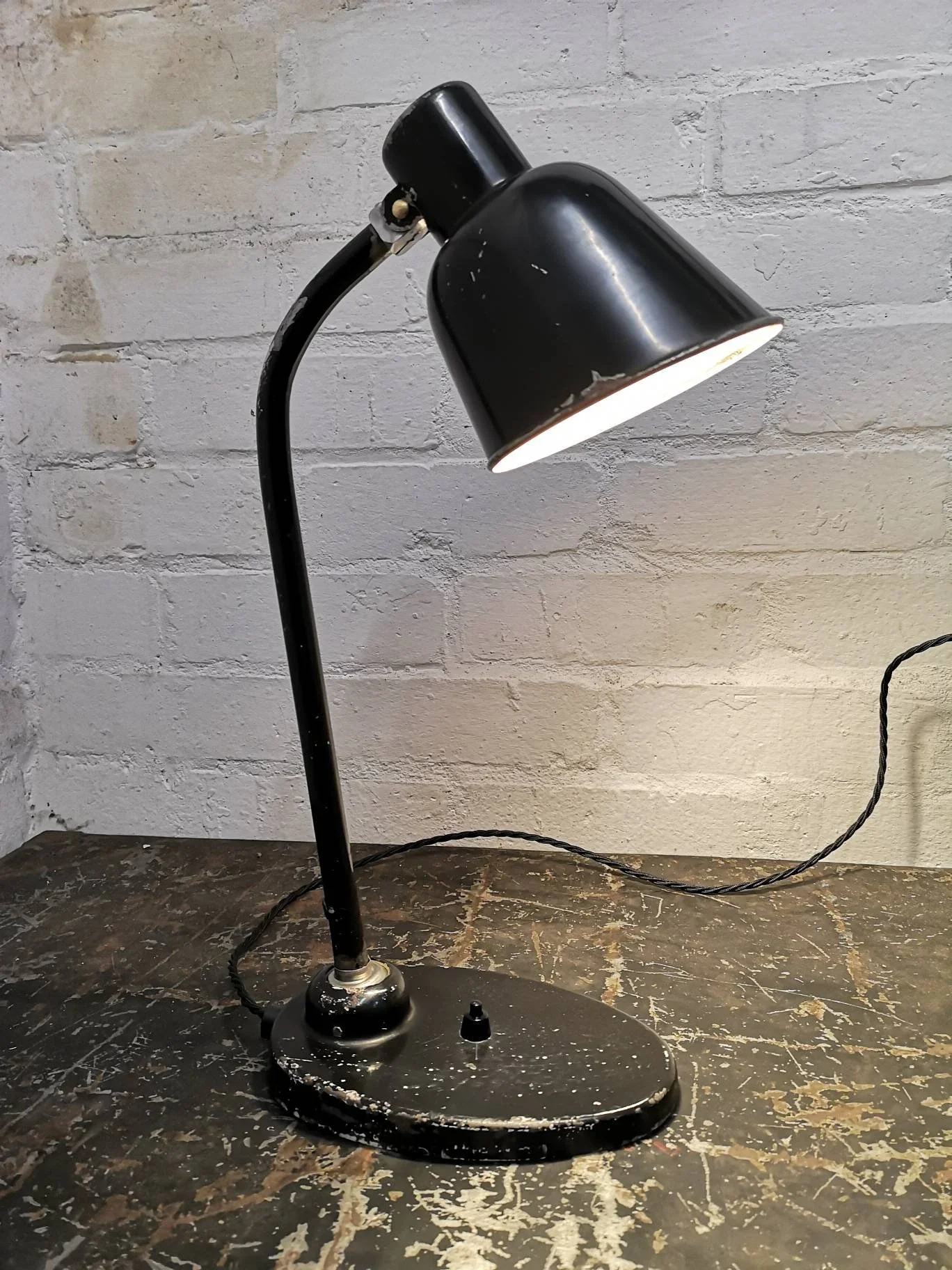 1930s Table Lamp By Christian Dell For BUR Bunte & Remmler Lighting Company Model 2700 - Image 6