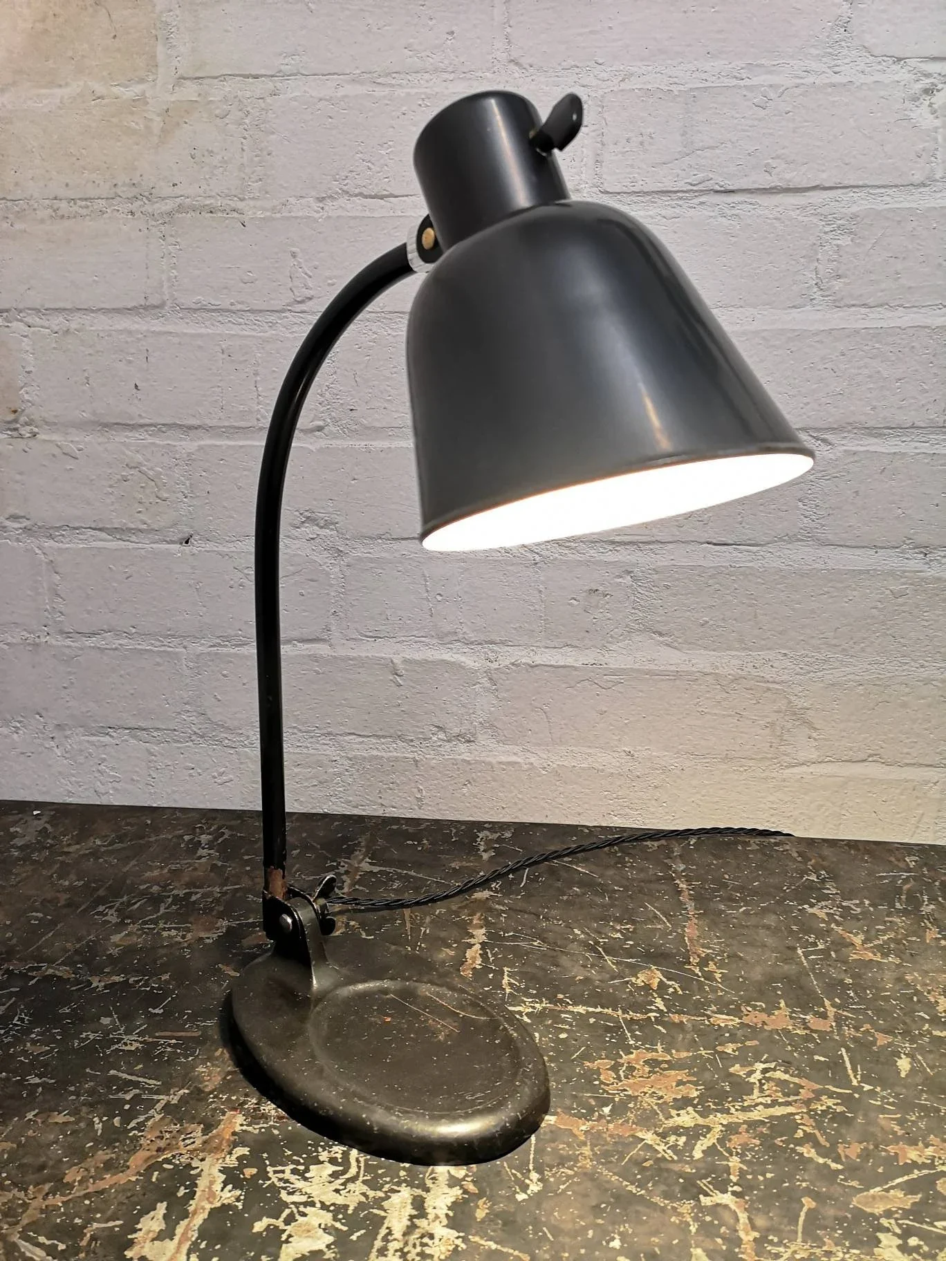 1930s Table Lamp By Christian Dell For BUR Bunte & Remmler Lighting Company Model MATADOR 2768 - Image 3