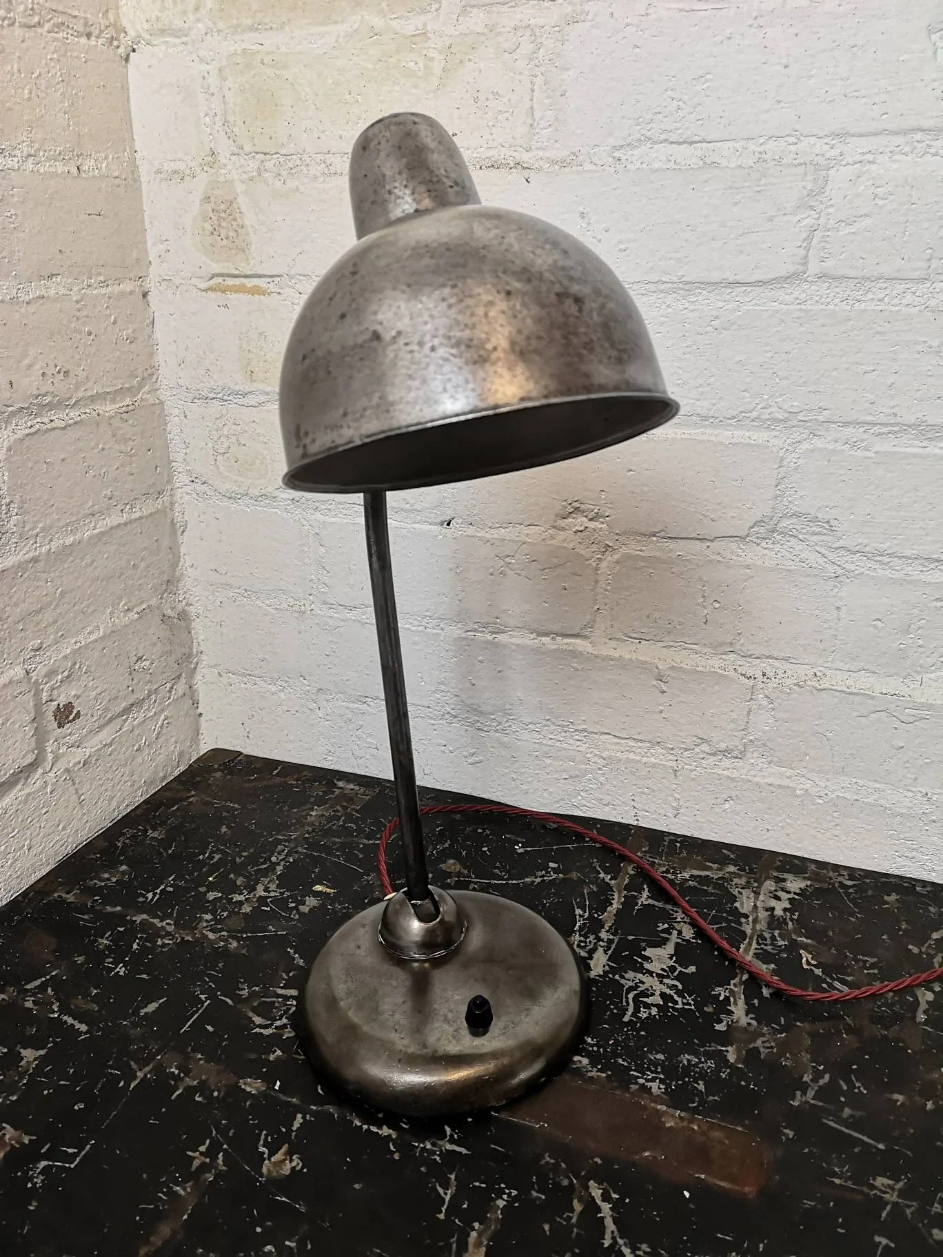 1930s Table Lamp Kaiser Idell Model 6551 By Christian Dell - Image 4