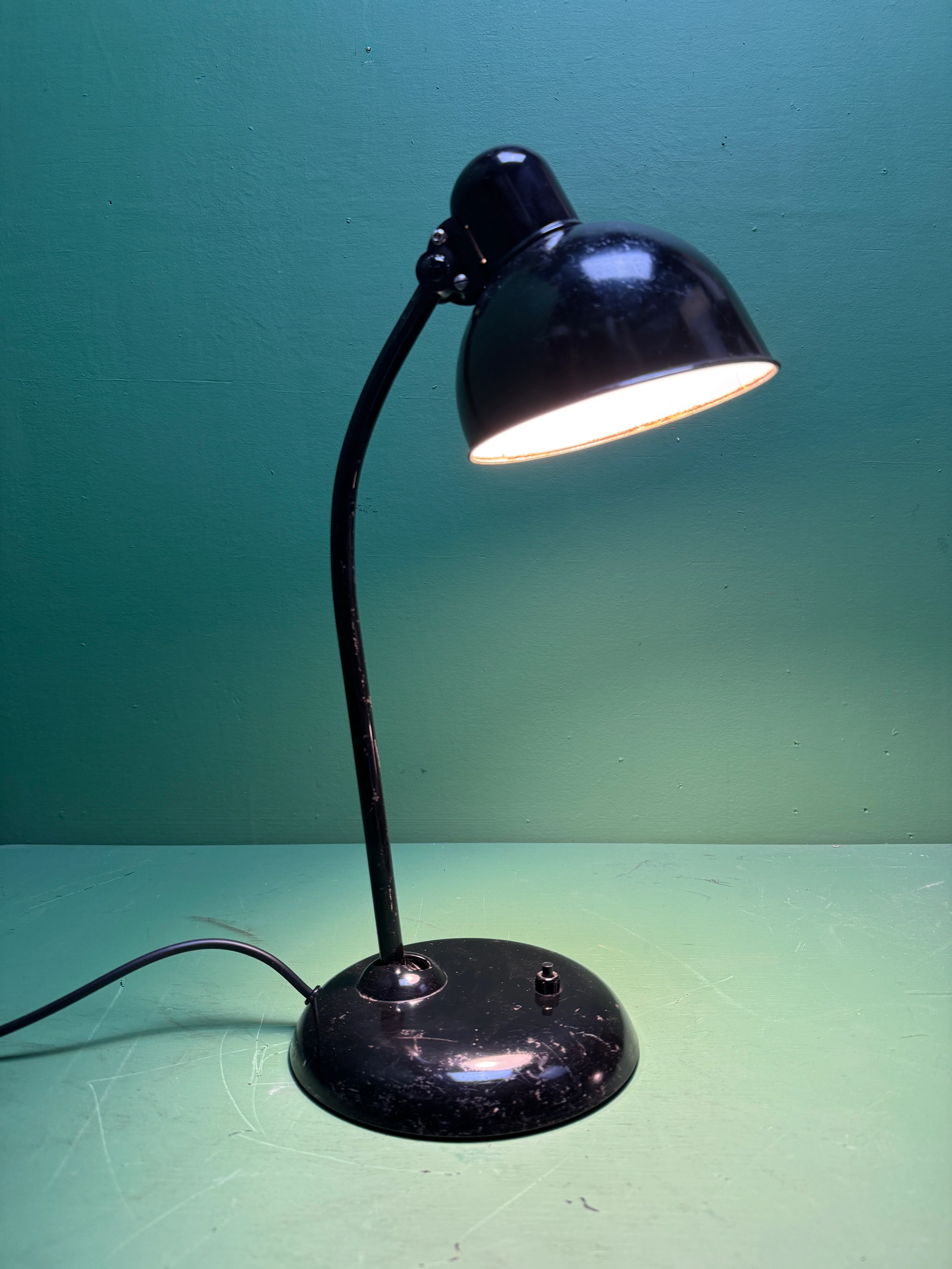 1930s Kaiser Idell Model 6556 Table Lamp By Christian Dell - Image 2