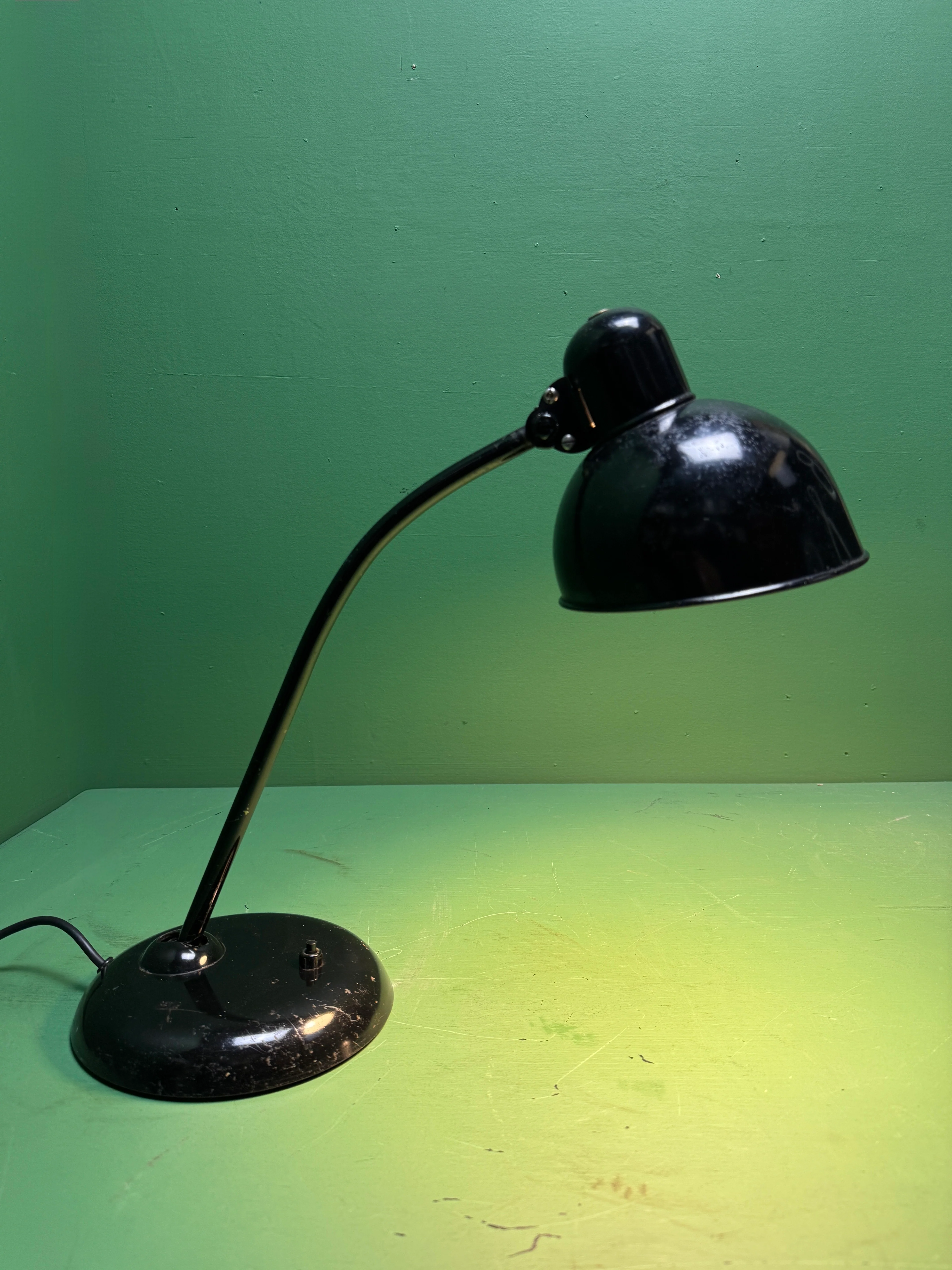 1930s Kaiser Idell Model 6556 Table Lamp By Christian Dell - Image 3