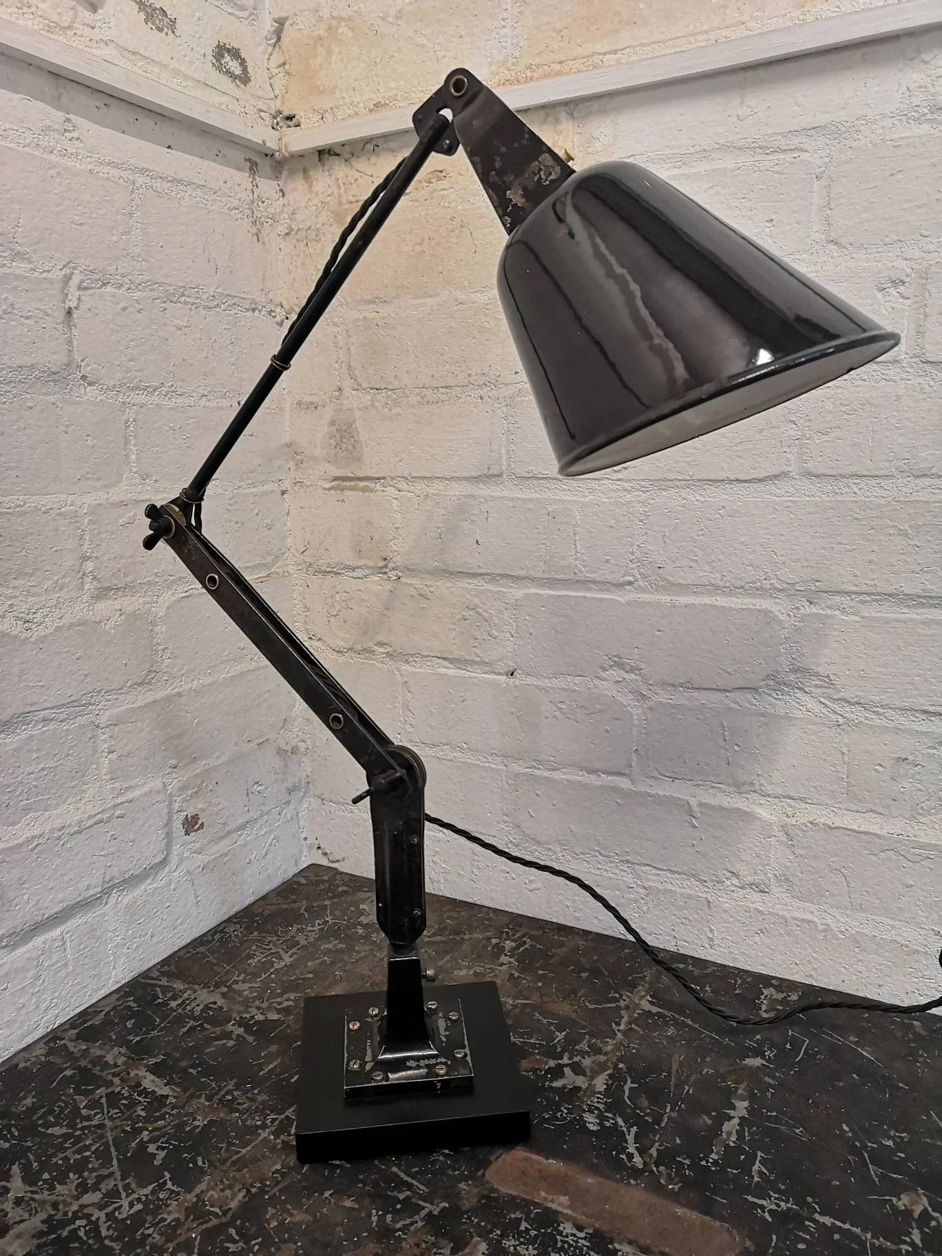1930s Waligraph Zonalite Task Lamp - Image 3