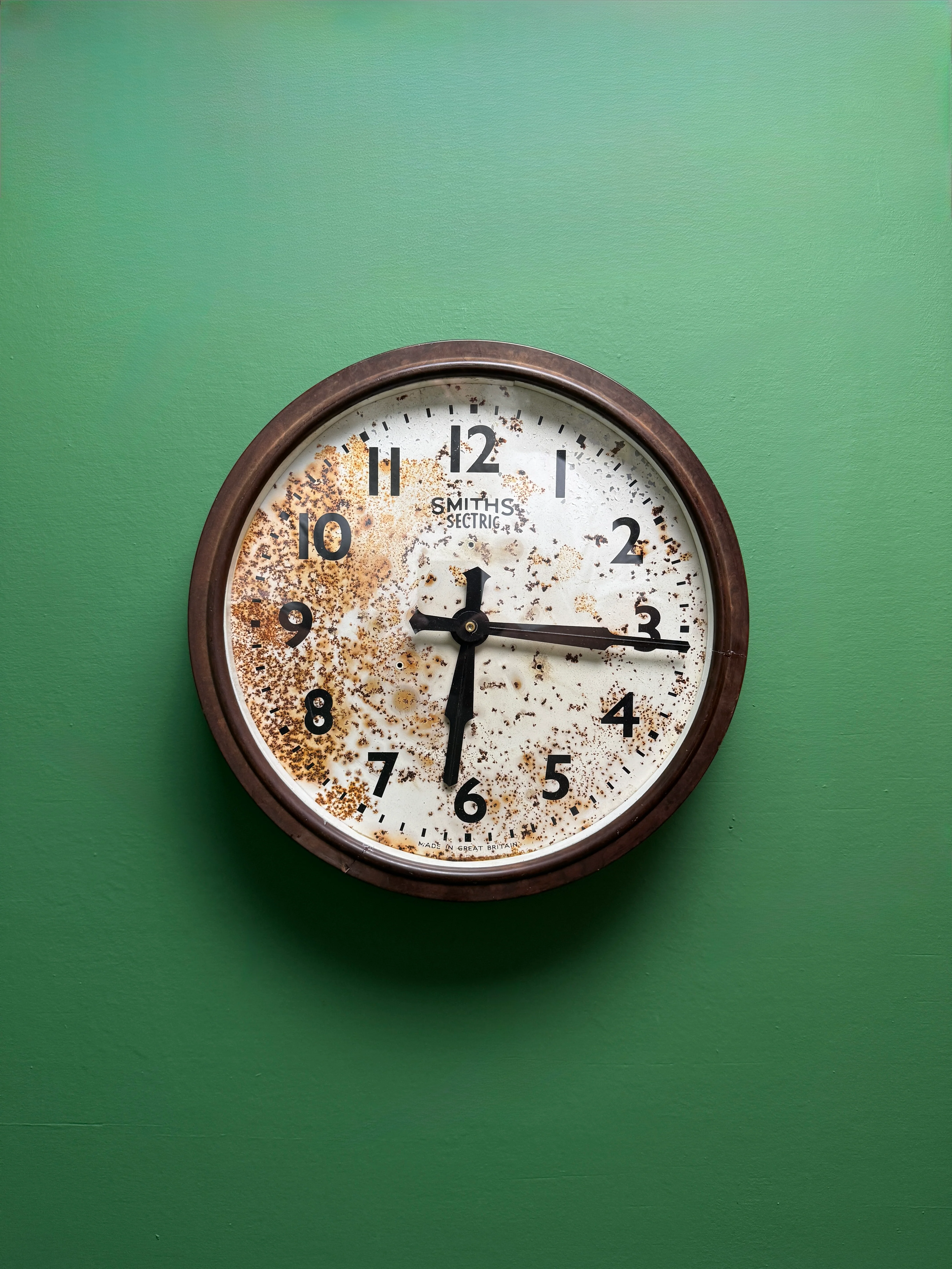 1940s Bakelite Factory Clock By Smiths Sectric