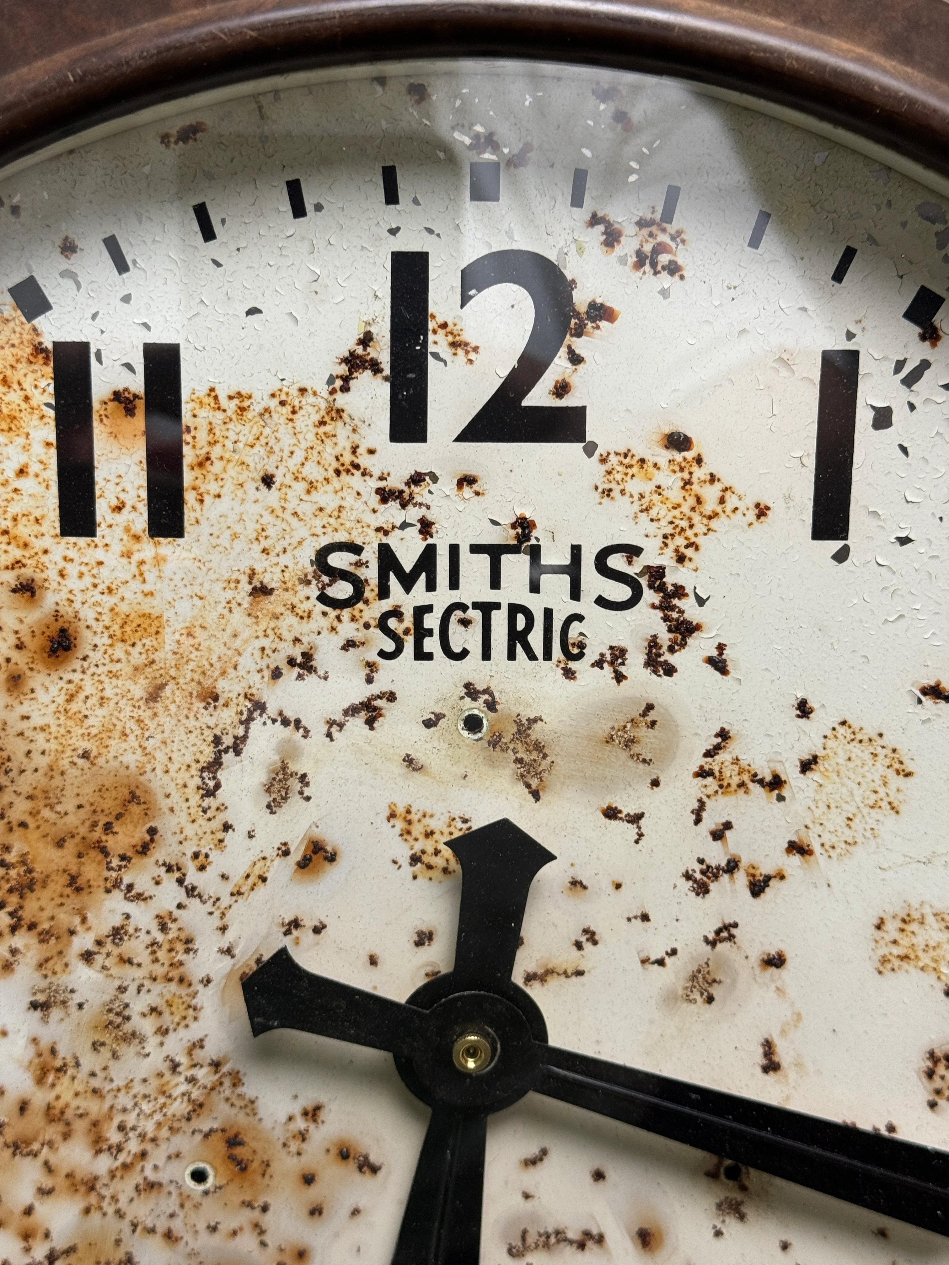1940s Bakelite Factory Clock By Smiths Sectric - Image 7