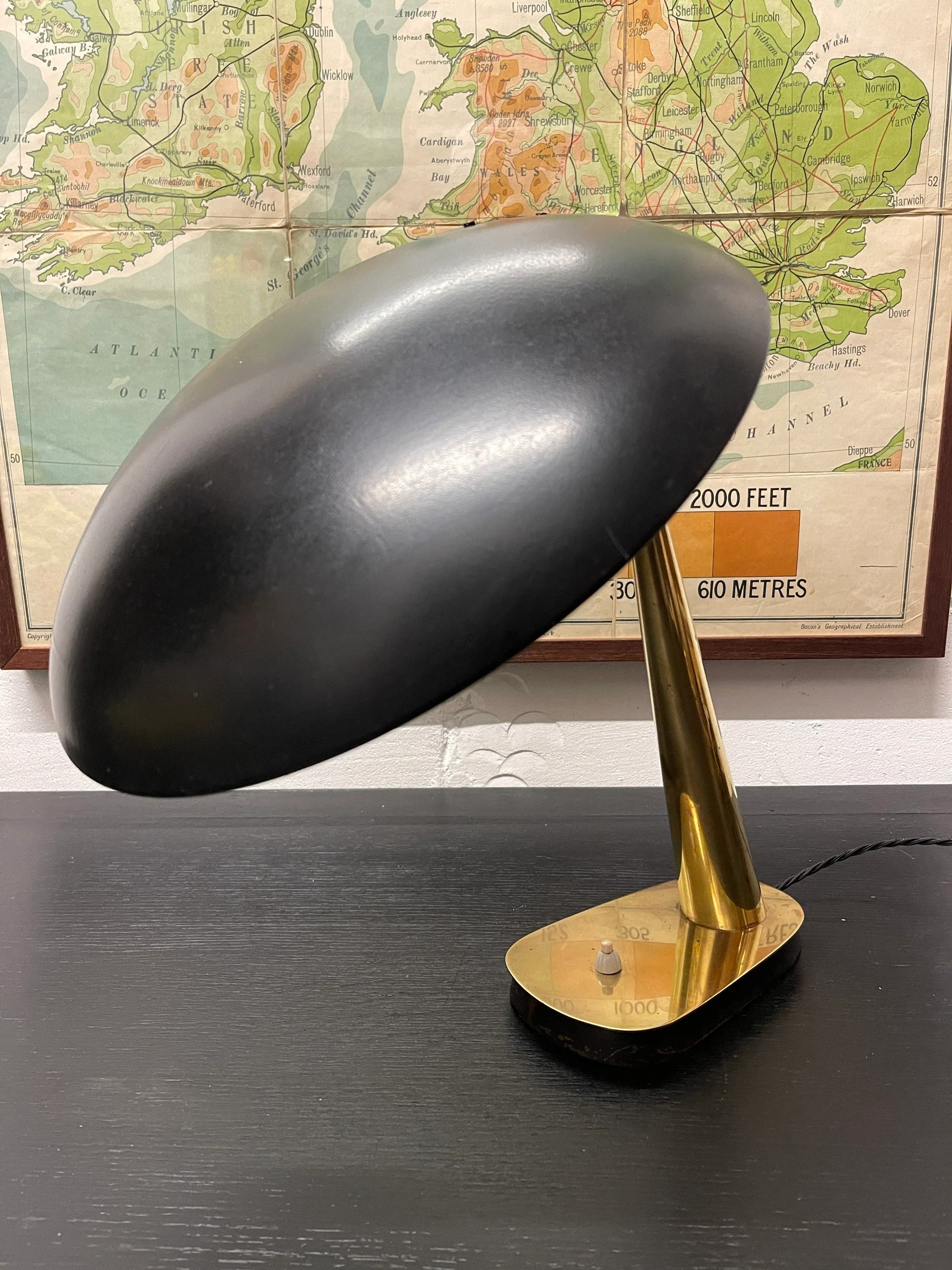 1940s Bauhaus Table Lamp Kaiser Idell Model 6770 By Christian Dell - Image 5