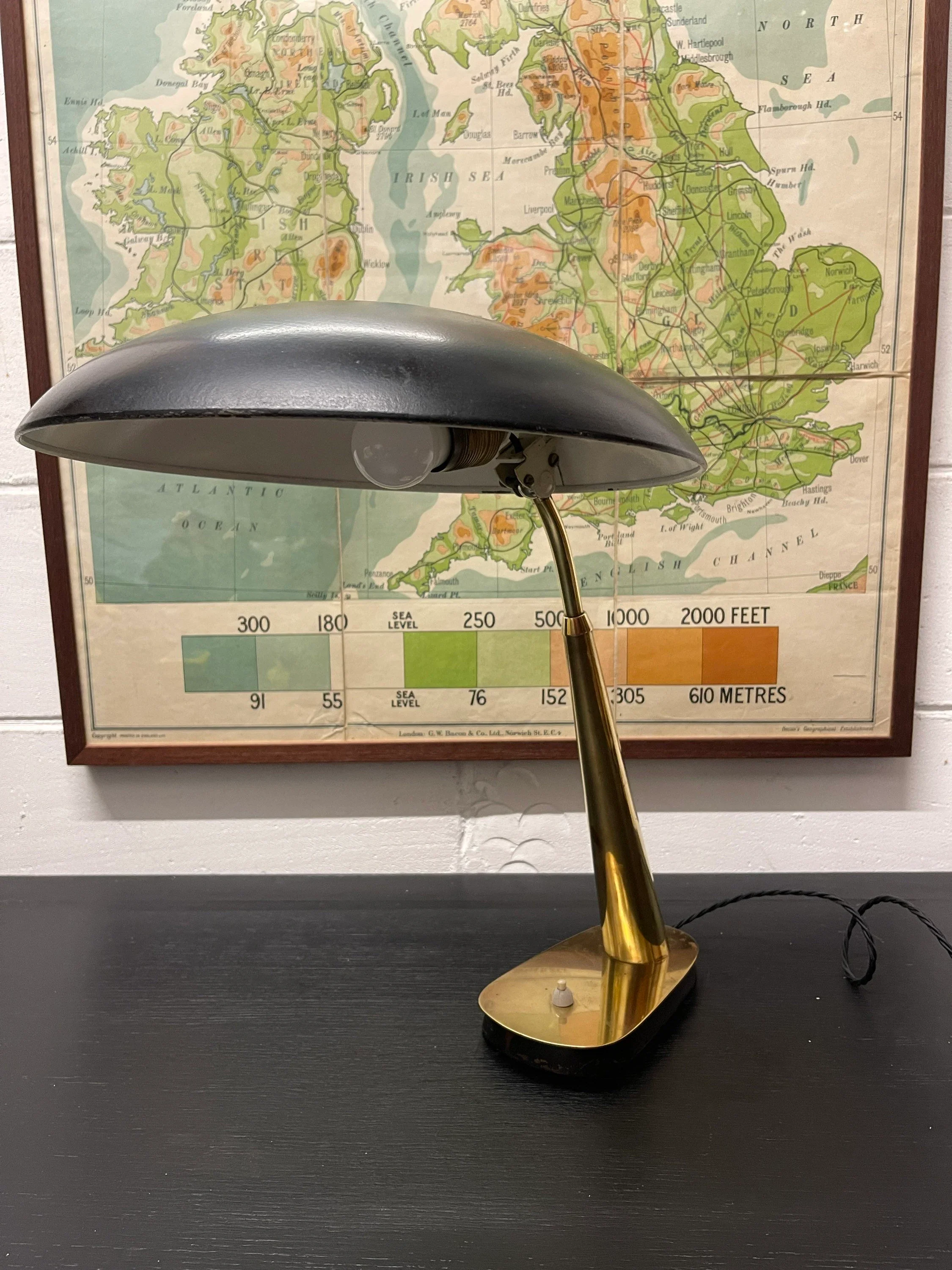 1940s Bauhaus Table Lamp Kaiser Idell Model 6770 By Christian Dell - Image 6
