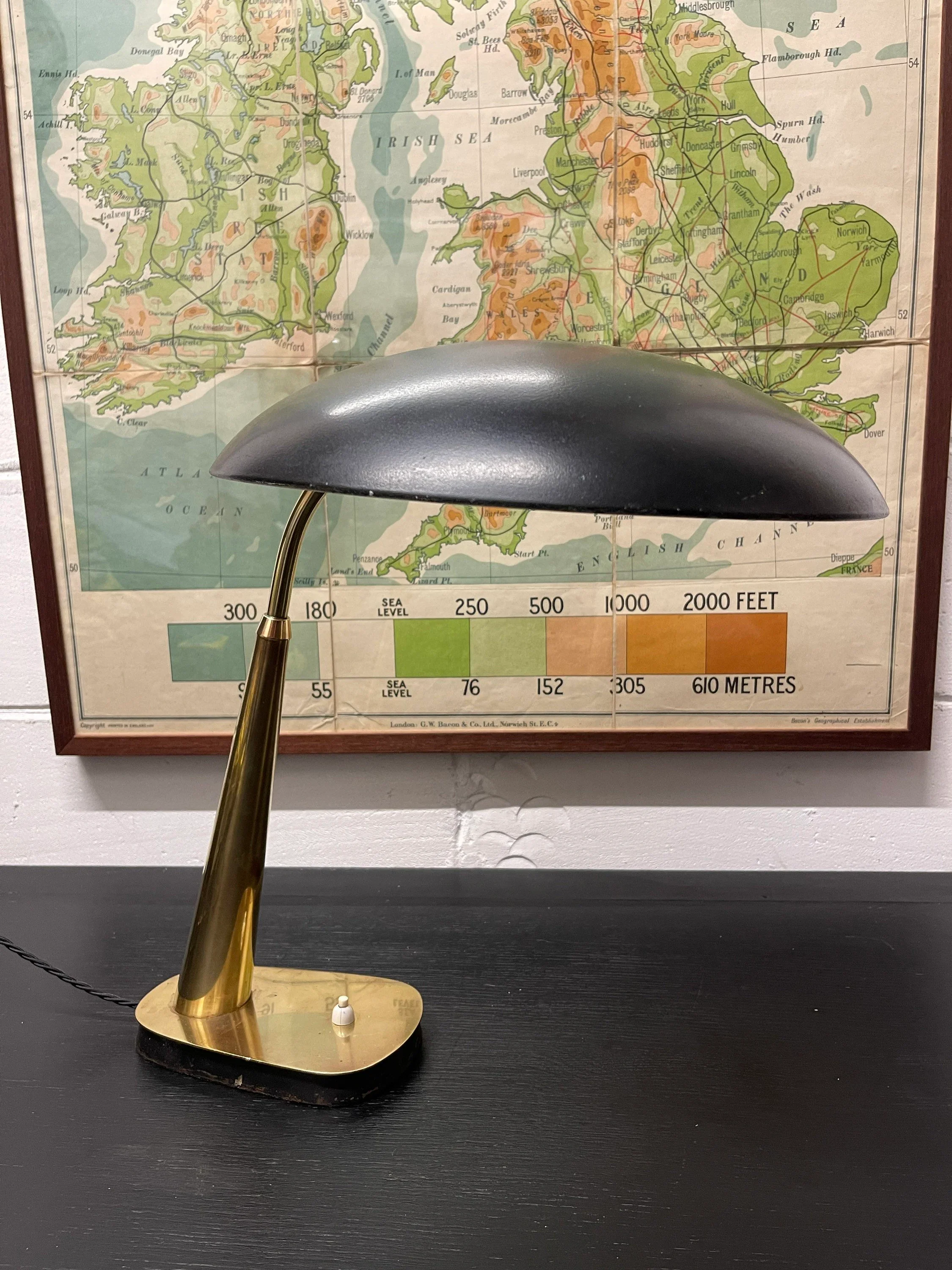1940s Bauhaus Table Lamp Kaiser Idell Model 6770 By Christian Dell - Image 7