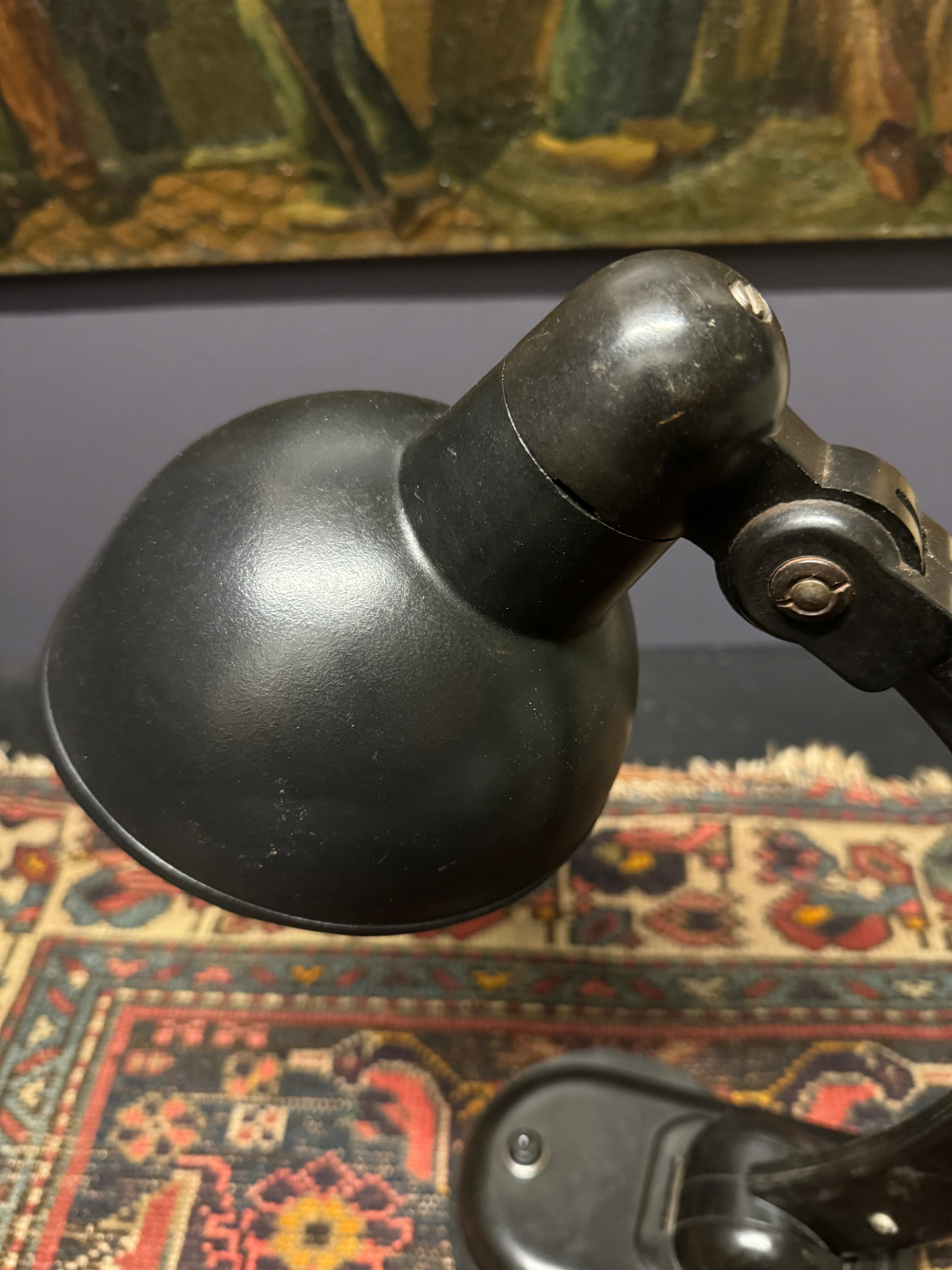 1940s USSR Version Sigma Bakelite Table Lamp By Christian Dell For Heinrich Römmler - Image 8