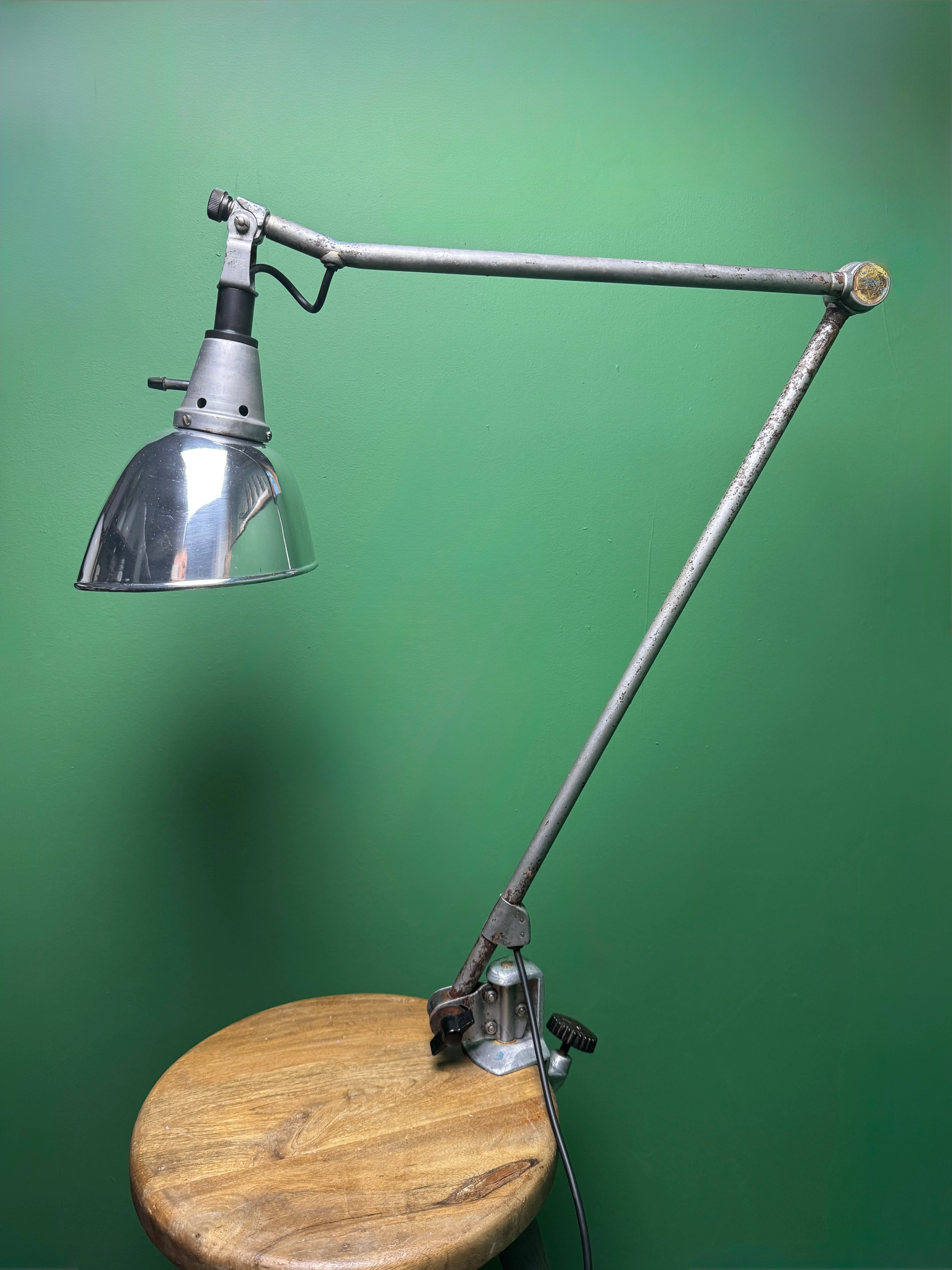 1940s Task Lamp By Curt Fischer For Midgard
