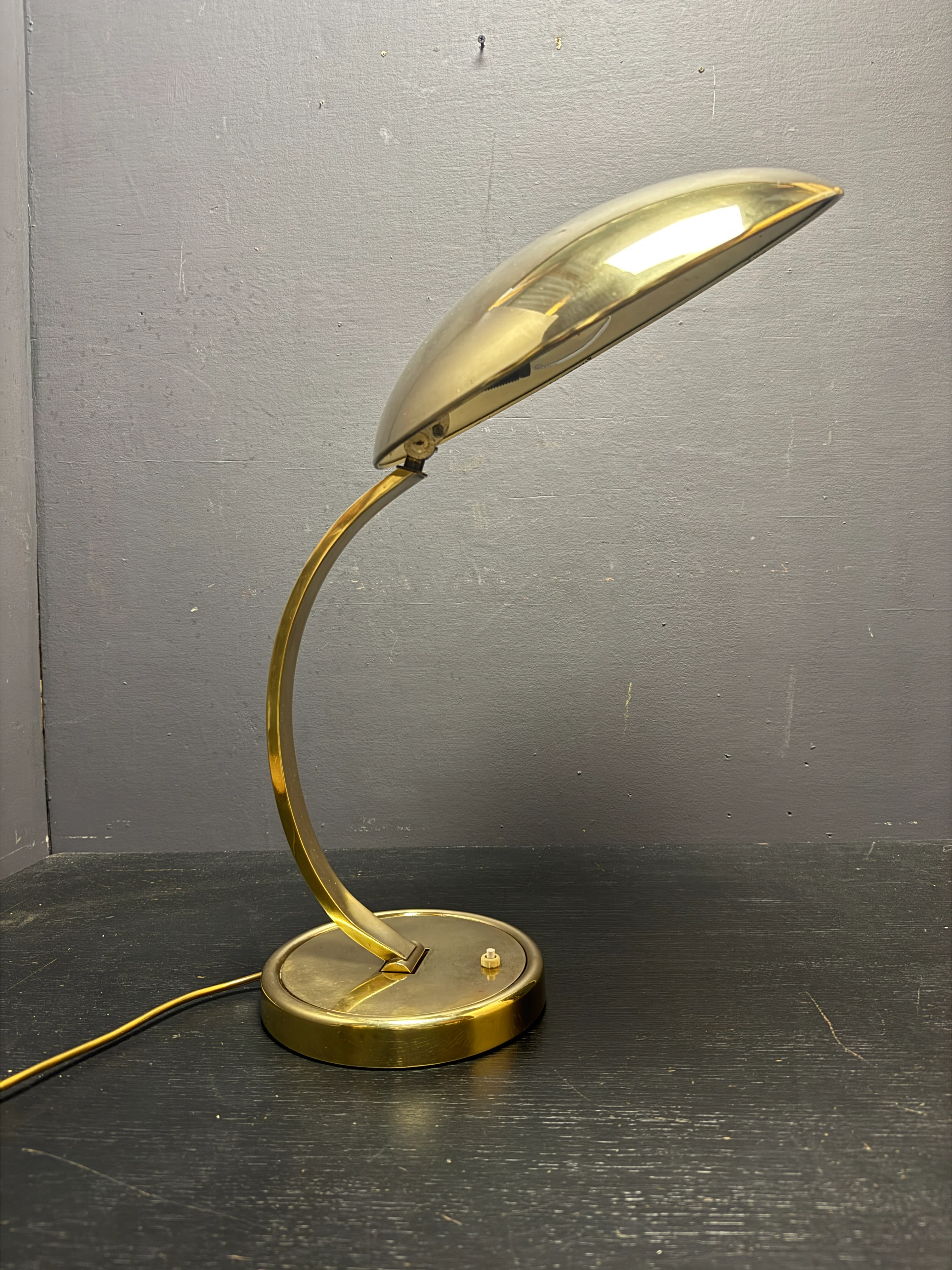 1950s Bauhaus Mid Century Table Lamp Model 6751 By Christian Dell For Kaiser Leuchten - Image 8