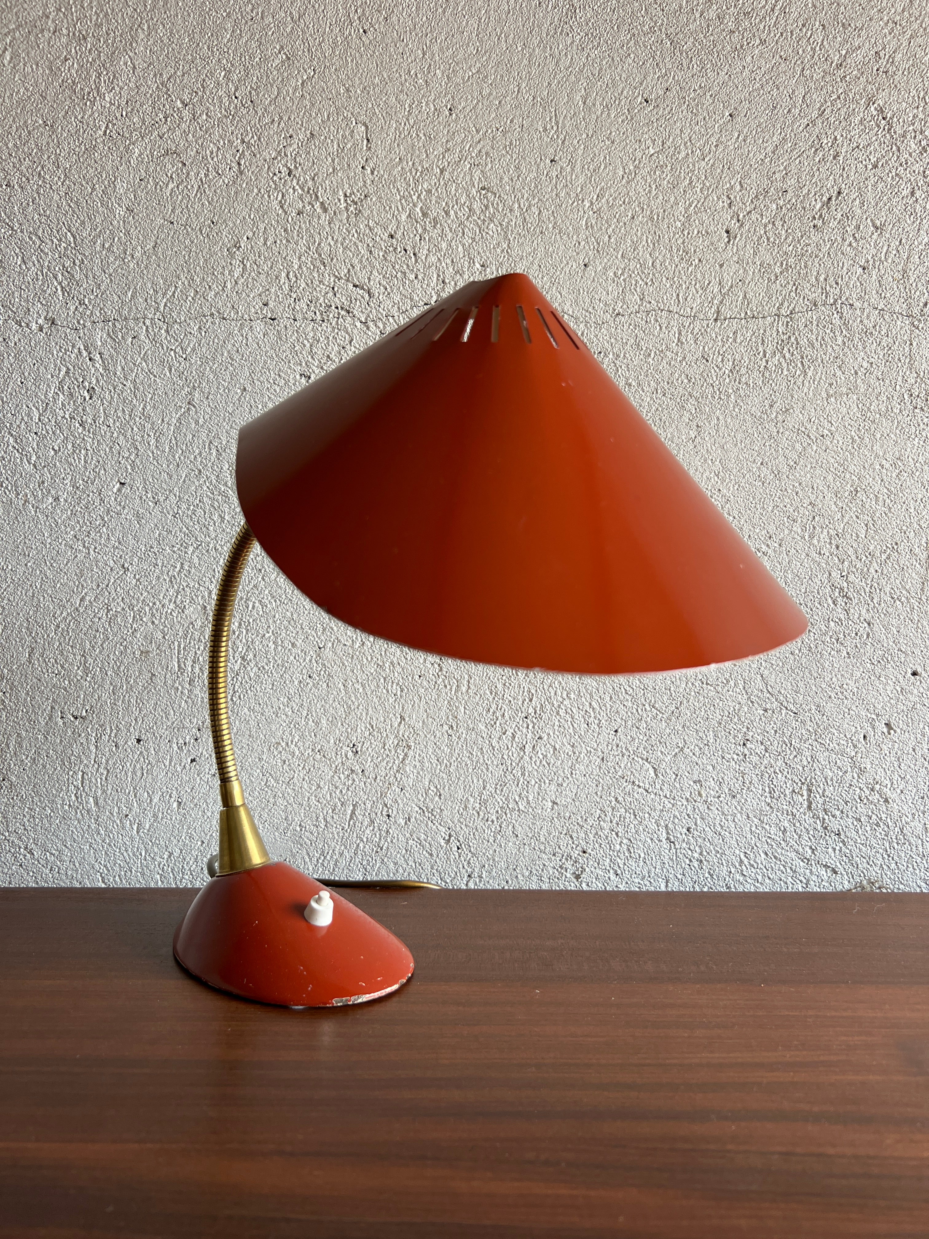 1950s Cosack Cobra Table Lamp By Gecos - Gebrüder Cosack Ligting Germany - Image 4