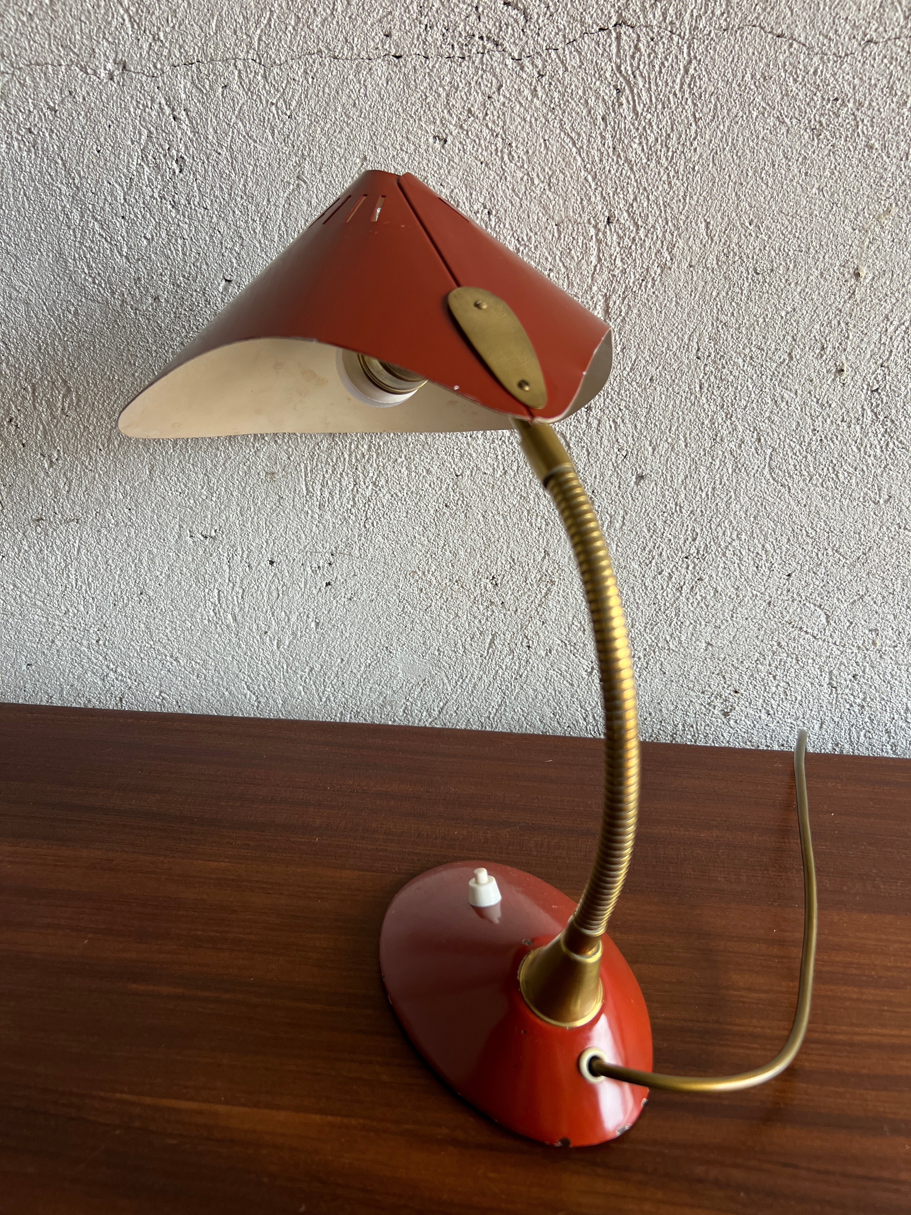 1950s Cosack Cobra Table Lamp By Gecos - Gebrüder Cosack Ligting Germany - Image 7