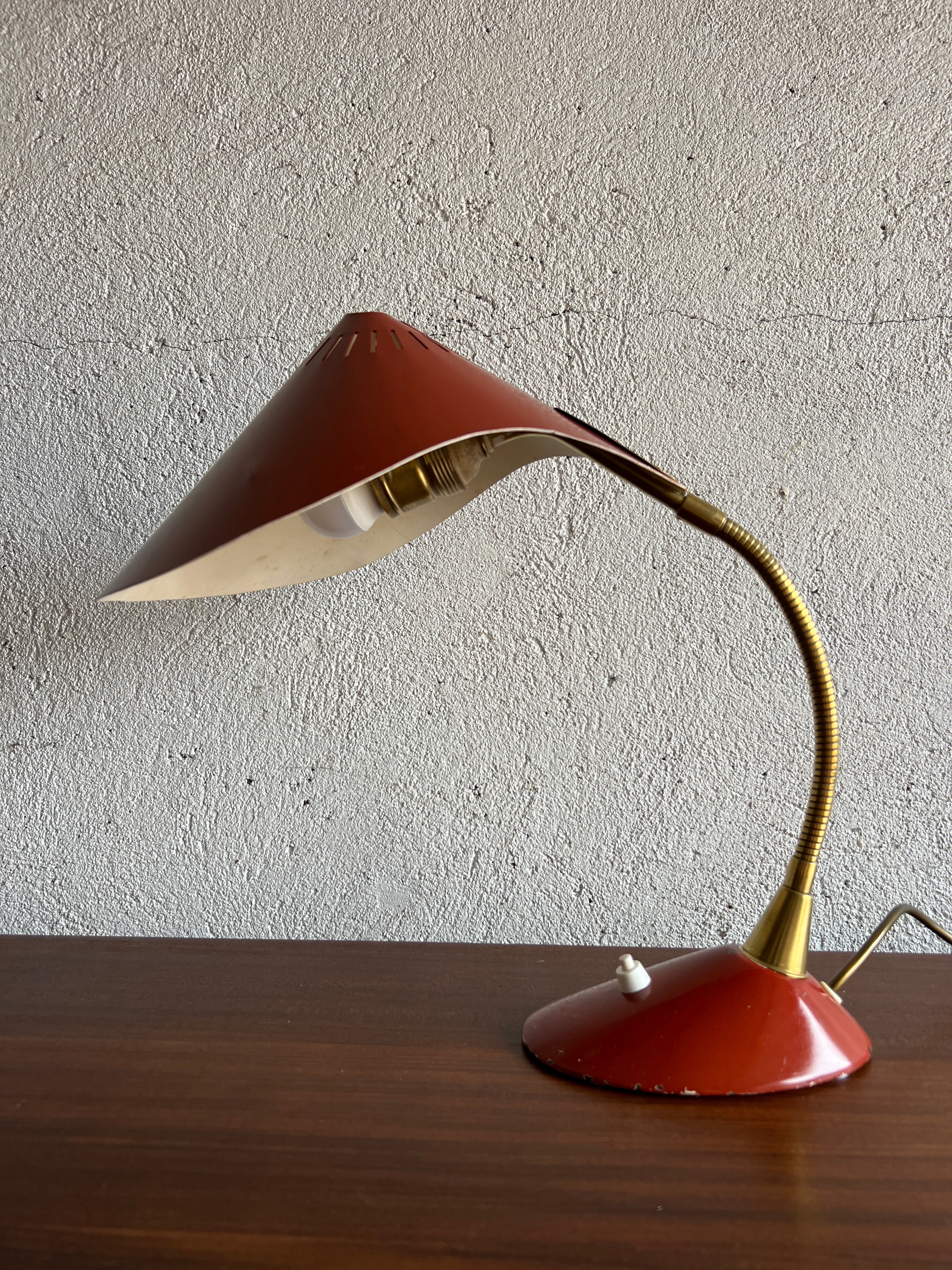 1950s Cosack Cobra Table Lamp By Gecos - Gebrüder Cosack Ligting Germany - Image 8