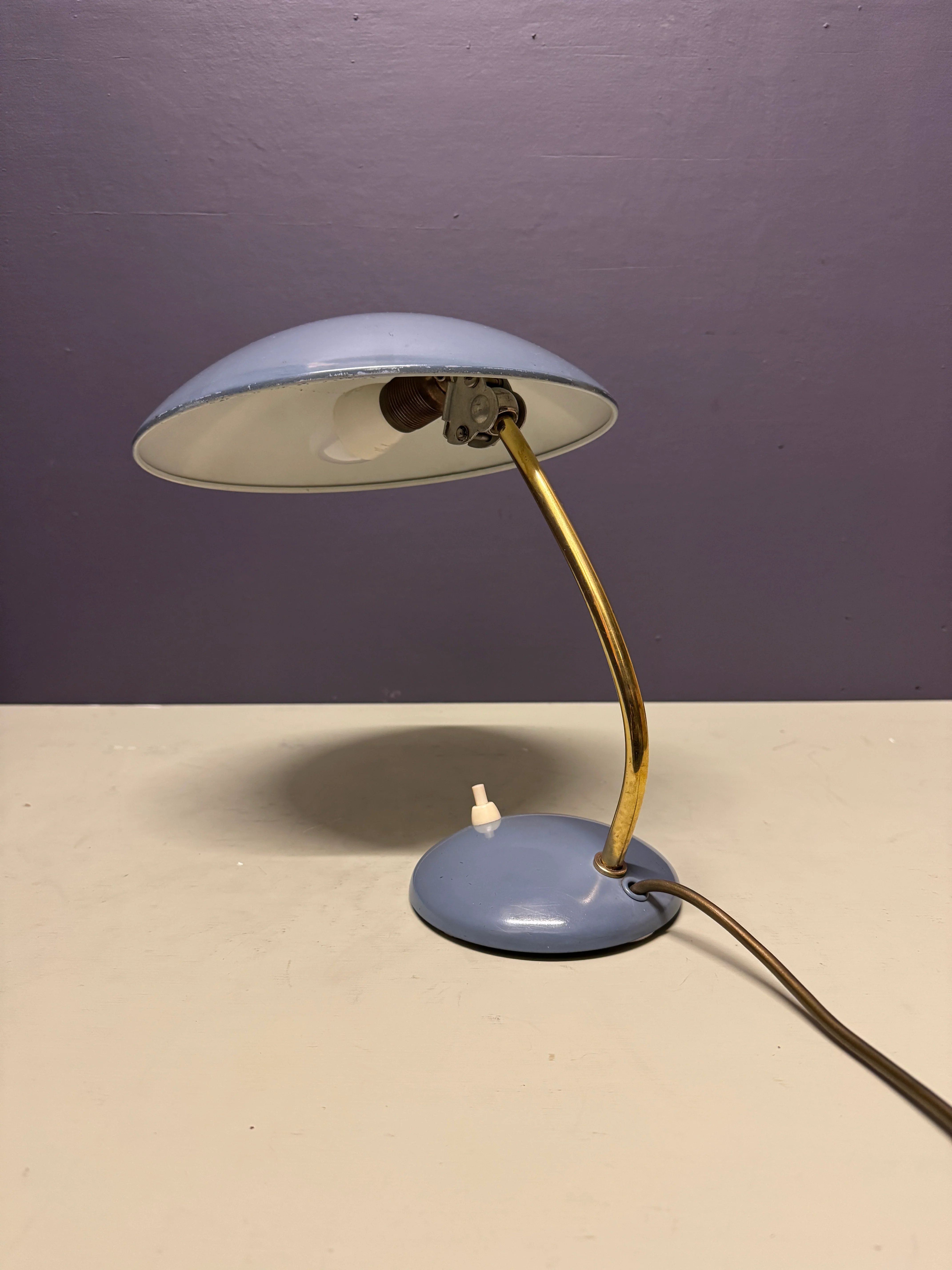 1950s Bauhaus Table Lamp Kaiser Idell Model 6781 By Christian Dell - Image 5
