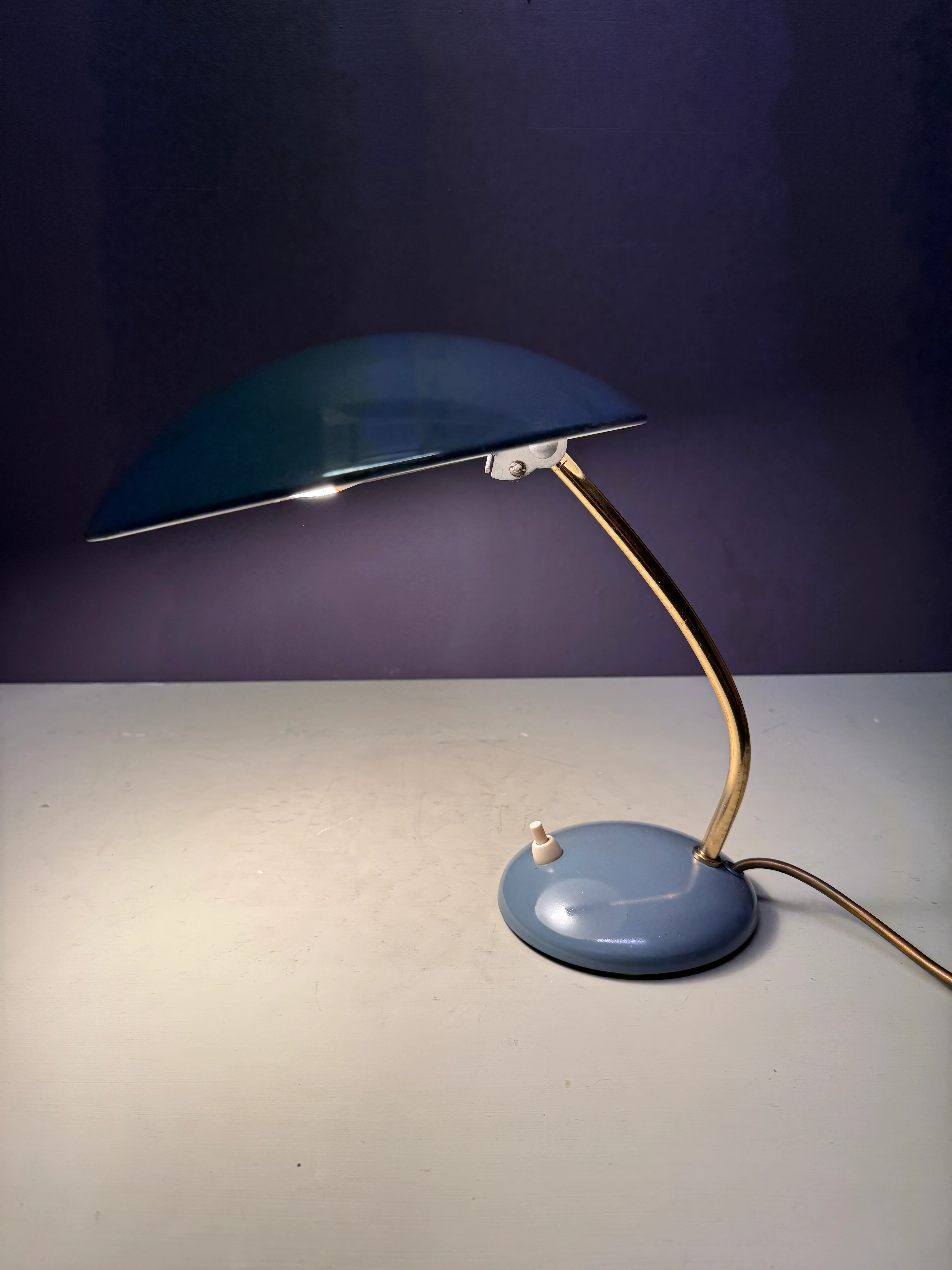 1950s Bauhaus Table Lamp Kaiser Idell Model 6781 By Christian Dell - Image 8