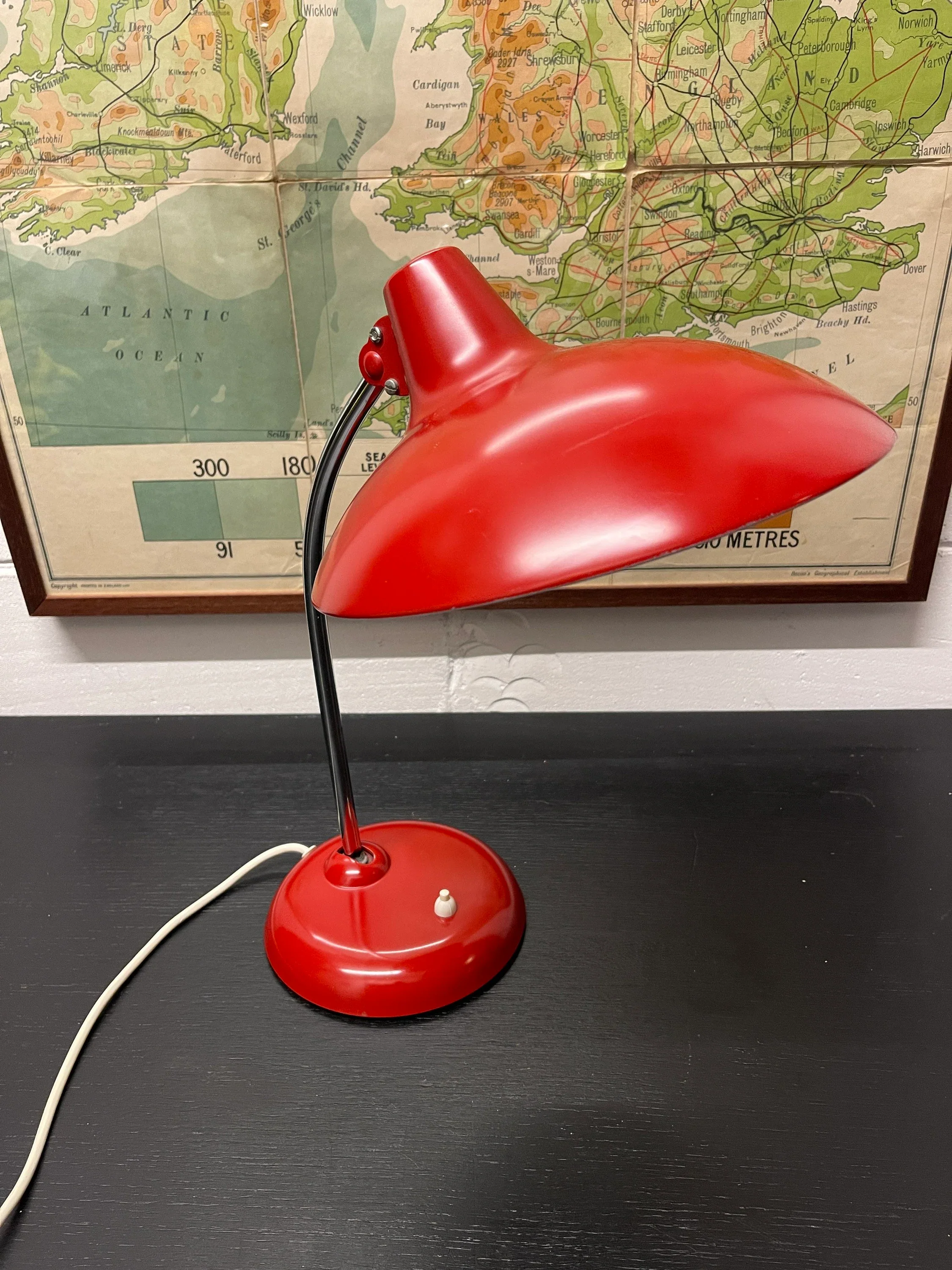 1950s Bauhaus Table Lamp Kaiser Idell Model 6786 By Christian Dell - Image 5