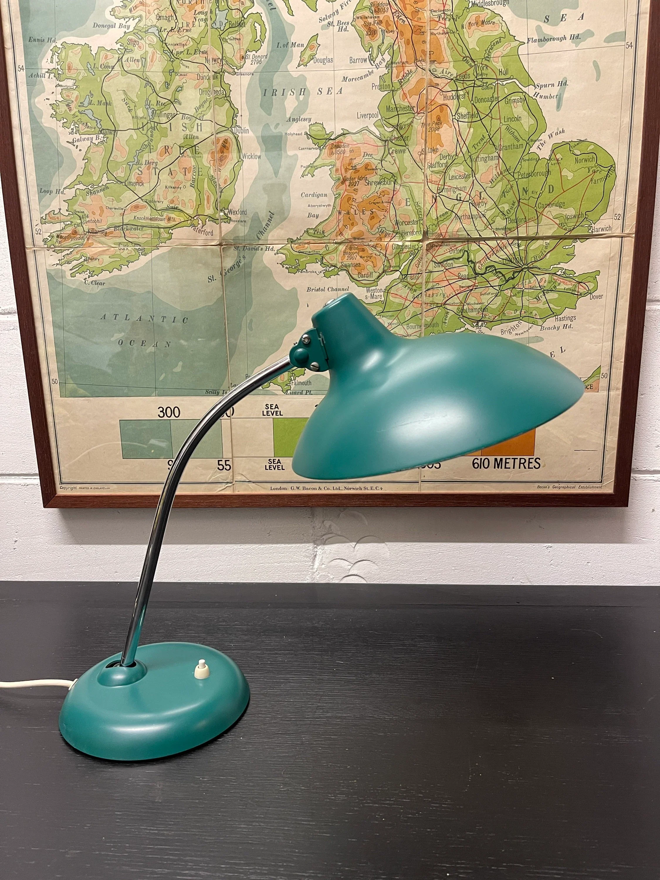 1950s Bauhaus Table Lamp Kaiser Idell Model 6786 By Christian Dell - Image 7