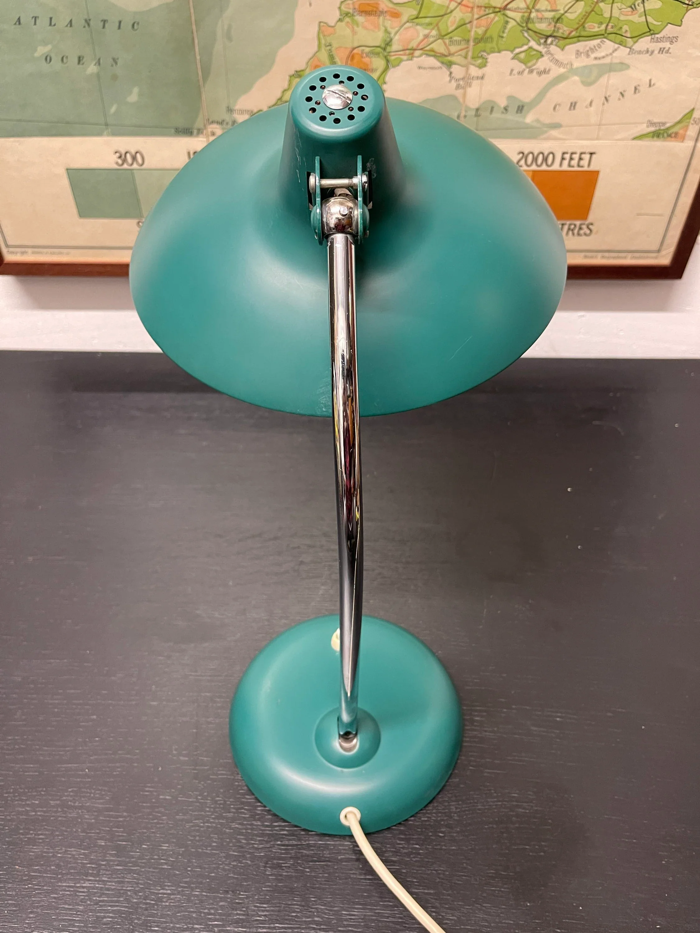 1950s Bauhaus Table Lamp Kaiser Idell Model 6786 By Christian Dell - Image 8
