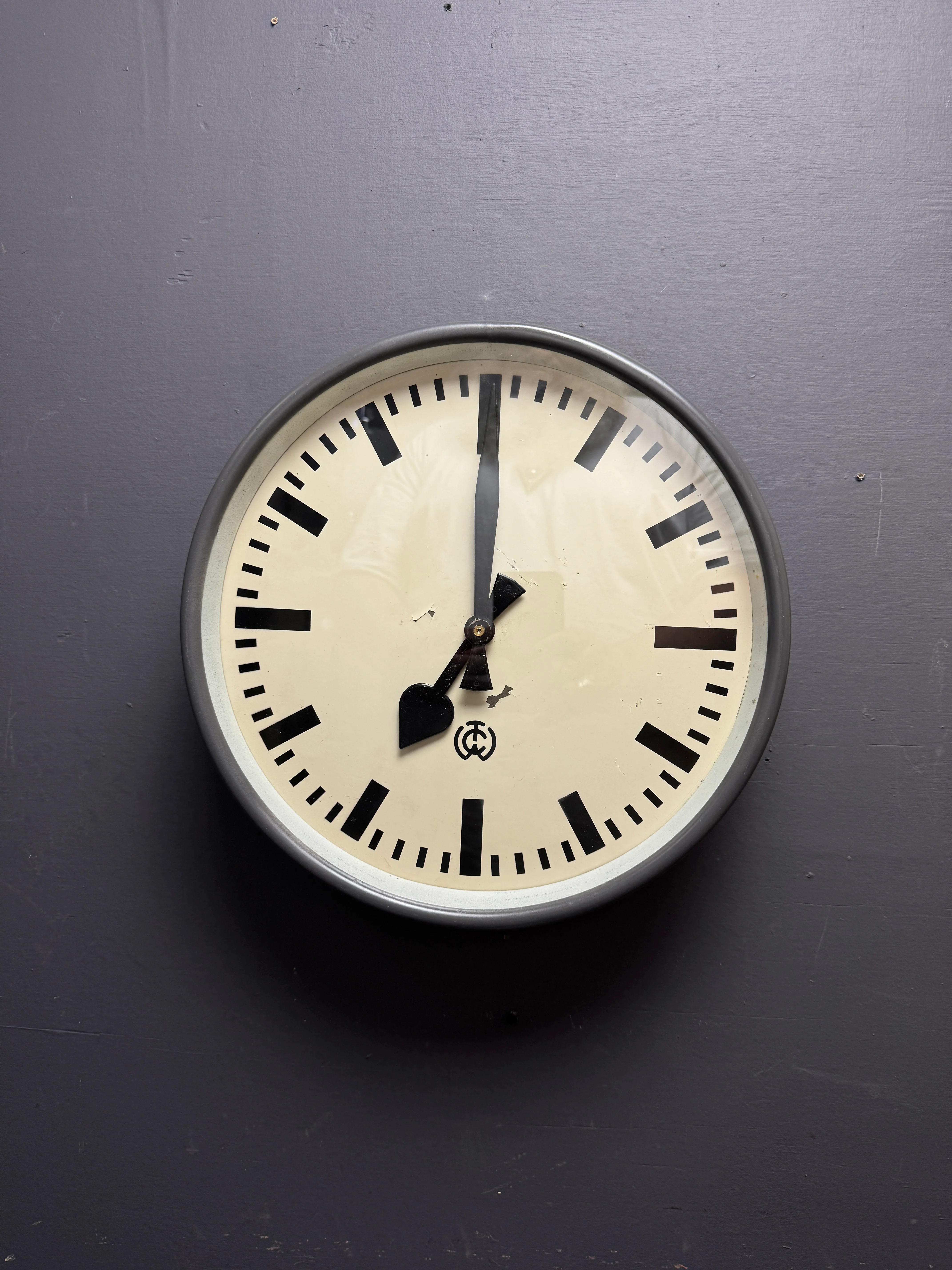 1950's Czech Factory Clock