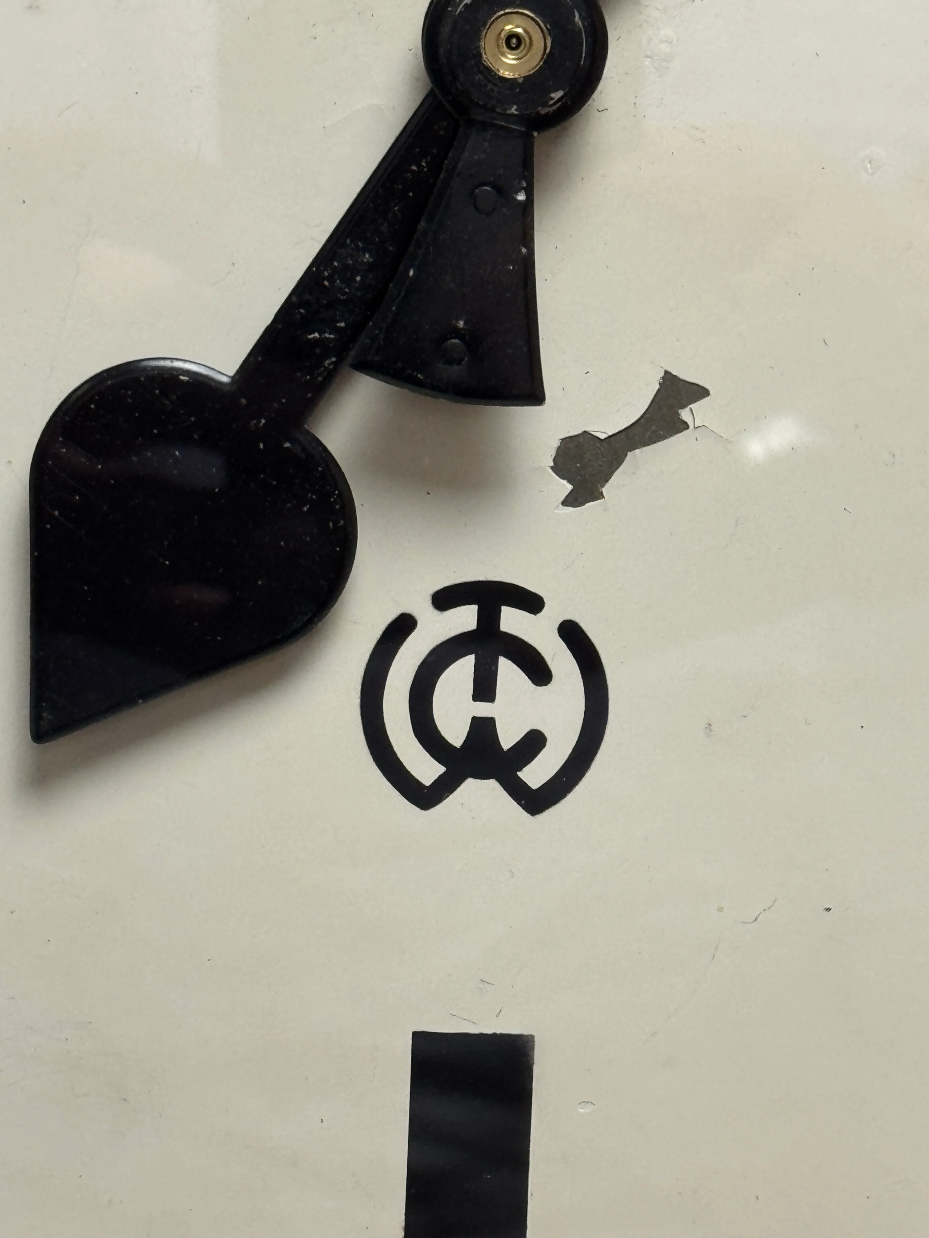 1950's Czech Factory Clock - Image 7