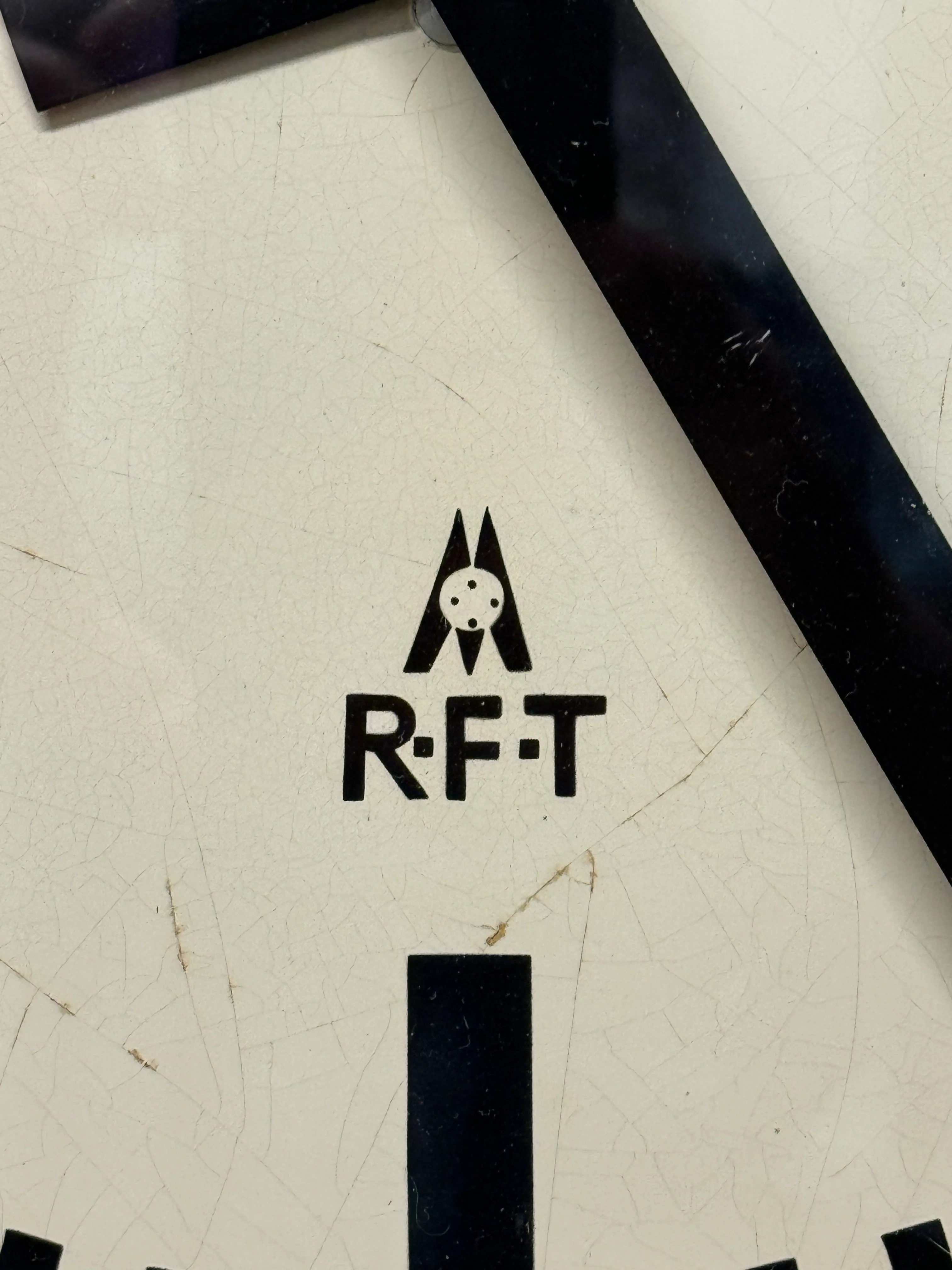 1950s East German Industrial Factory Clock By RFT - Image 7