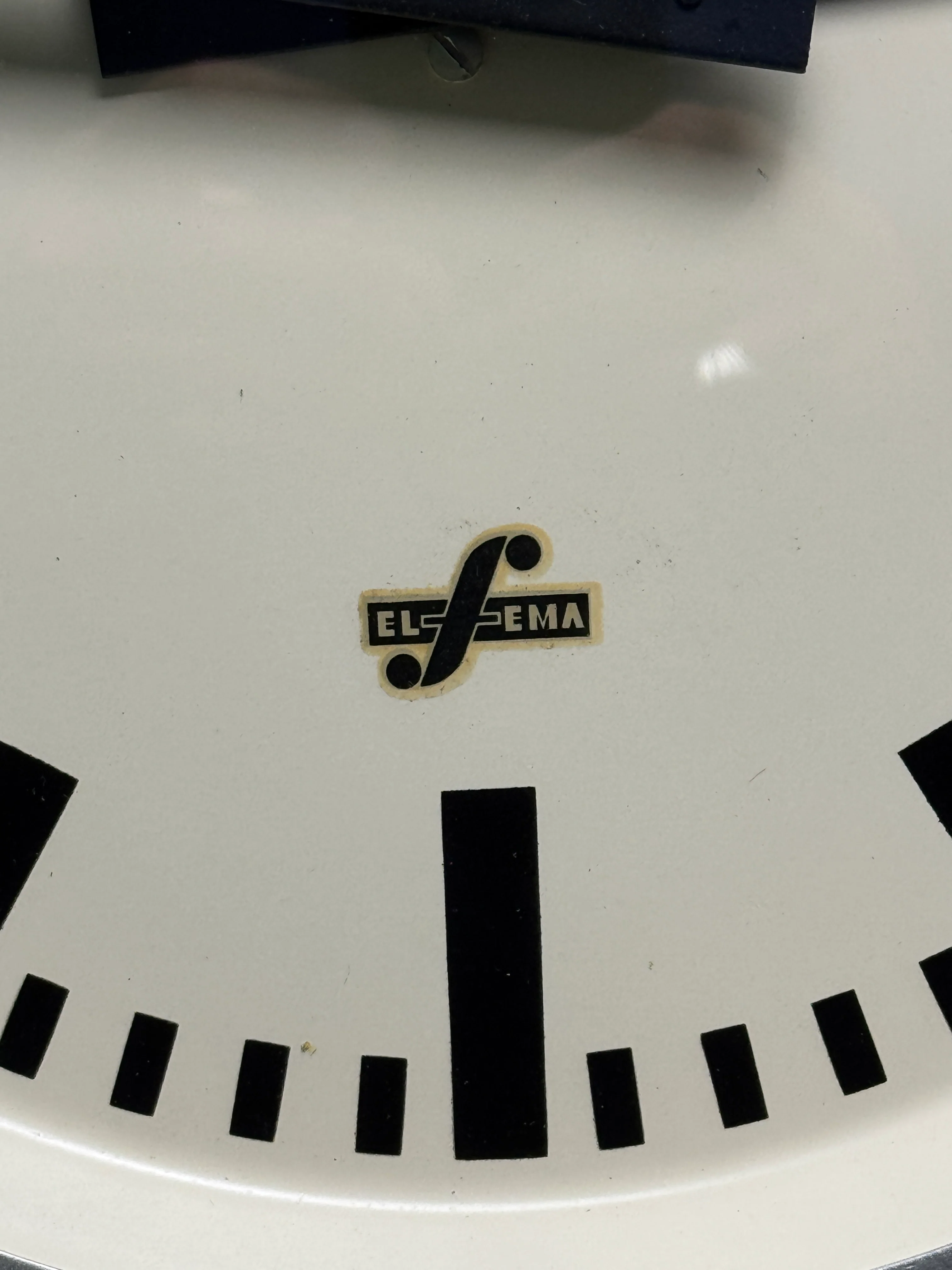 1950s East German Industrial Factory Clock By ELFEMA - Image 8