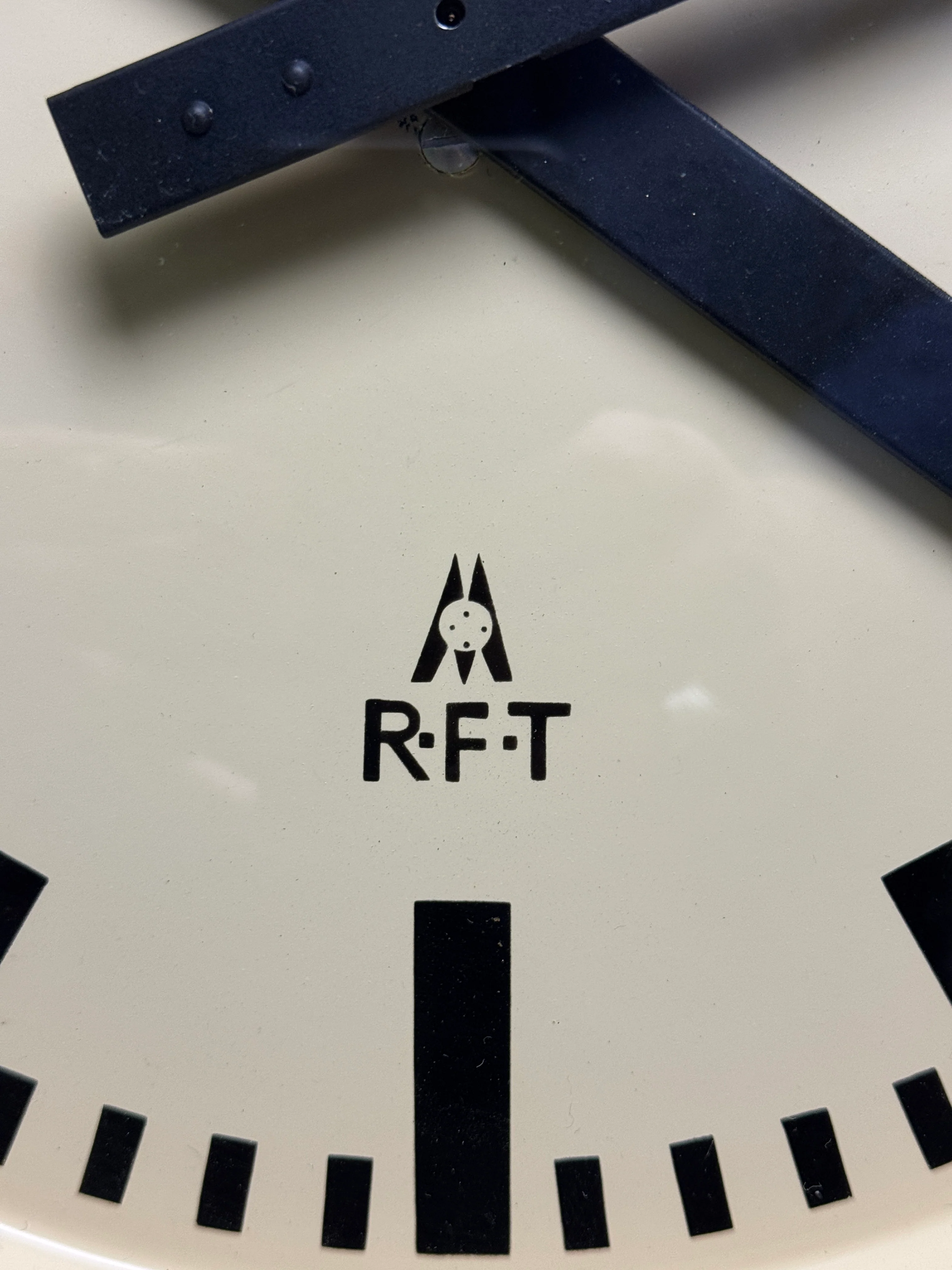 1950s East German Industrial Factory Clock By RFT - Image 7
