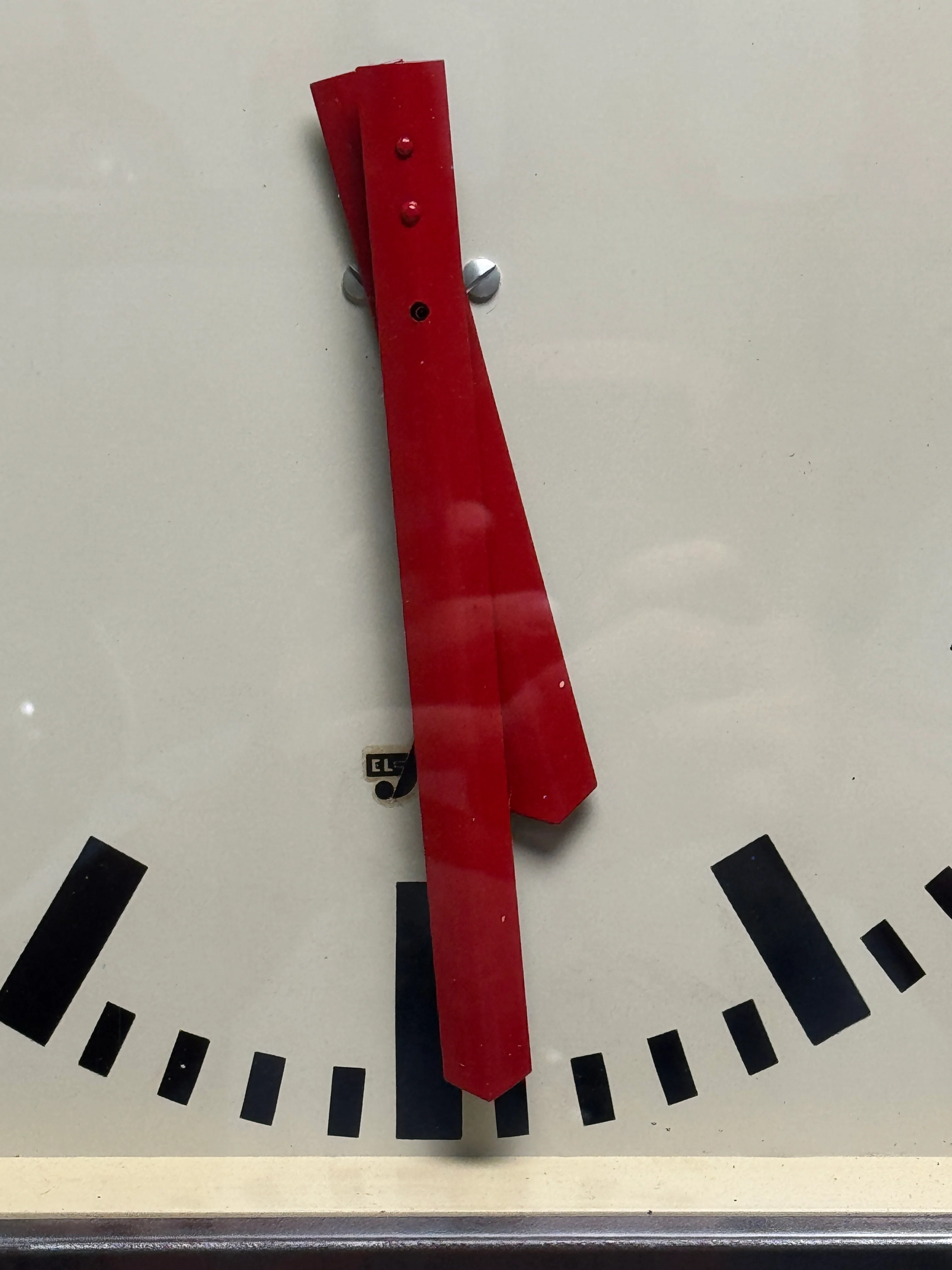 1950's East German Industrial Factory Clocks By Elfema - Image 7