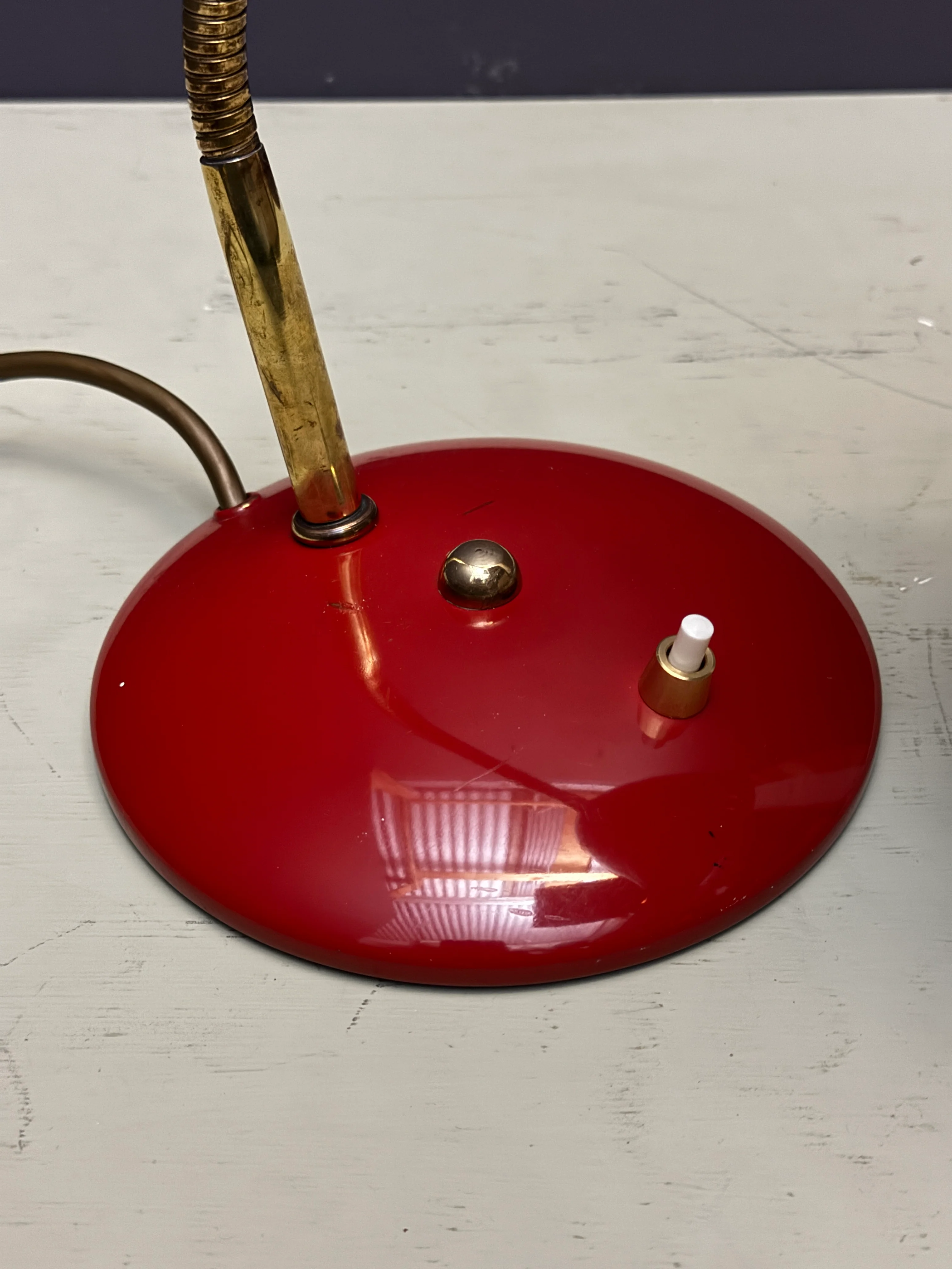 1950s Goose Neck Table Lamp By Helo Leuchten - Image 10