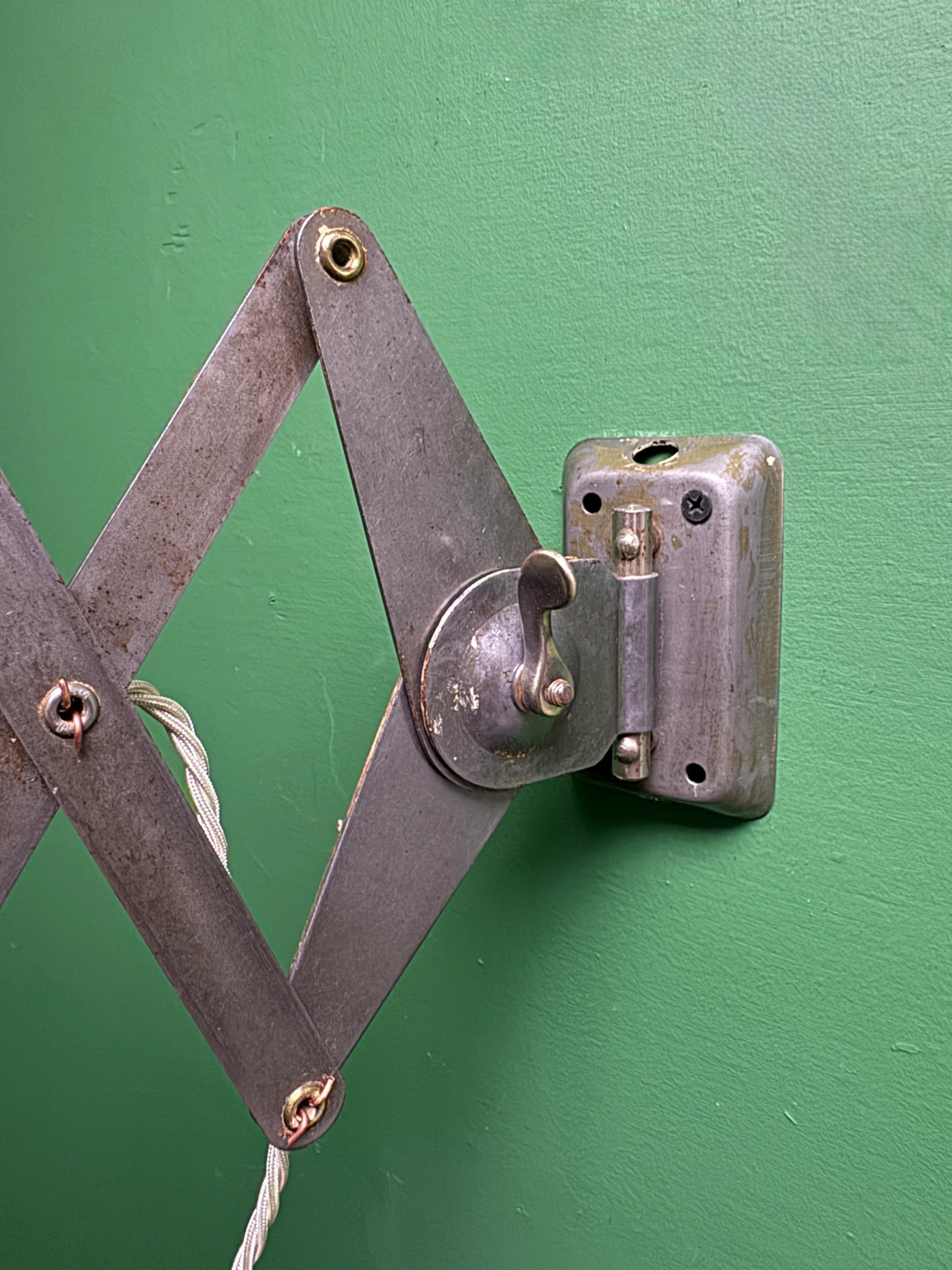 1950s Industrial Scissor Lamps By Helo Leuchten - Image 10