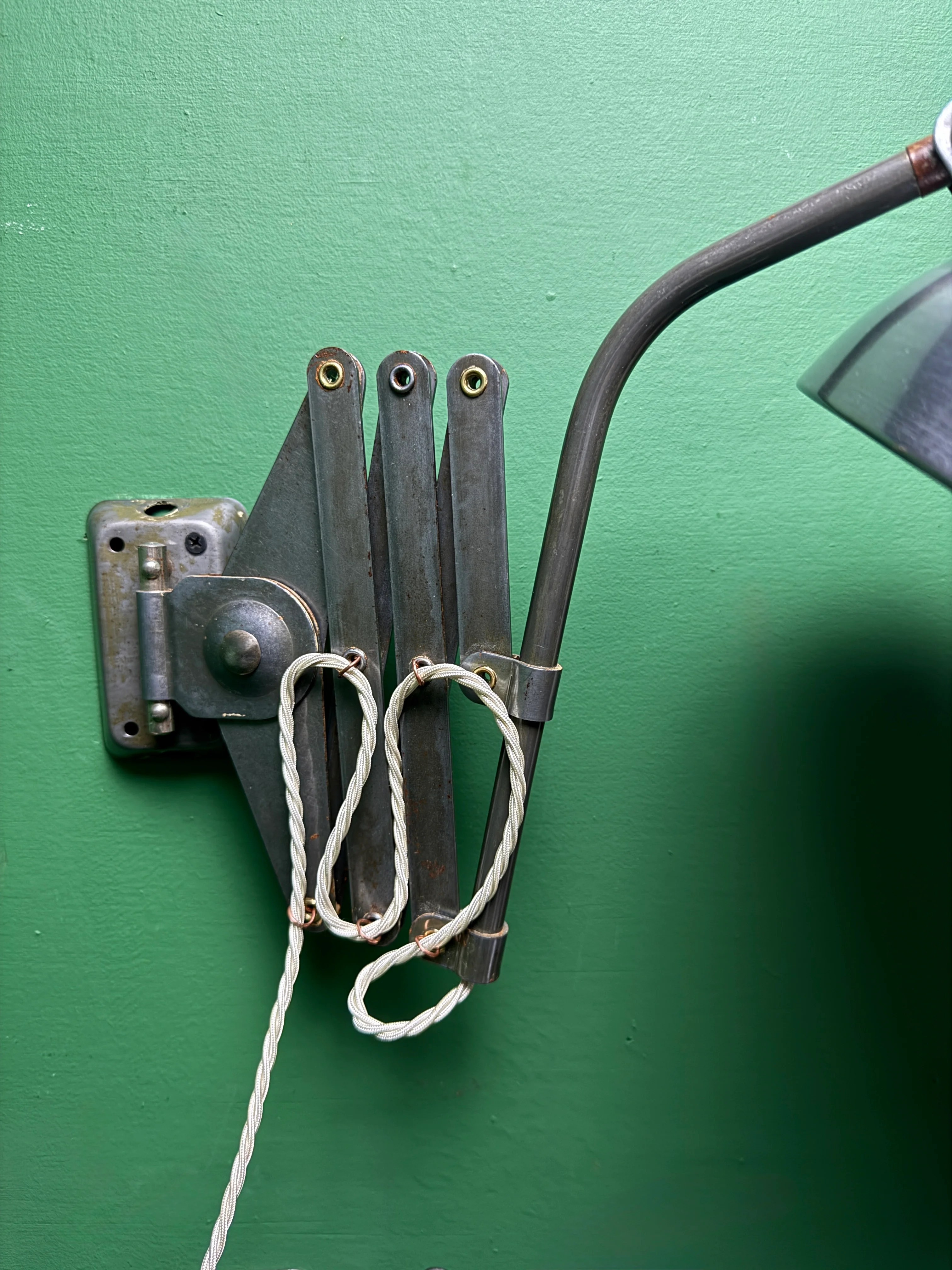1950s Industrial Scissor Lamps By Helo Leuchten - Image 9