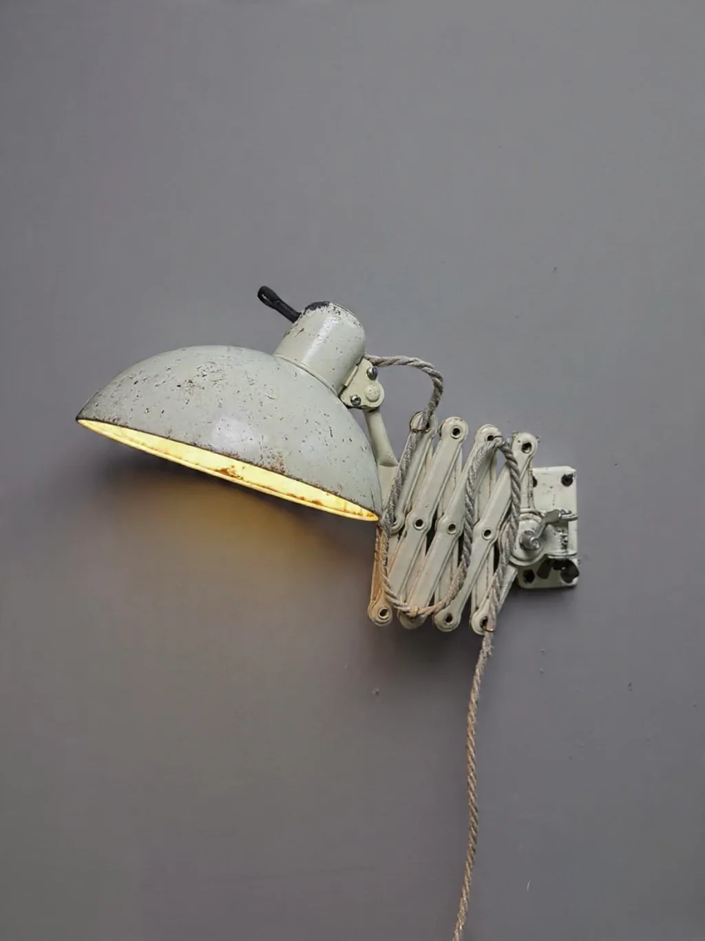 1950s Kaiser Idell Model 6718 Scissor Lamp - Image 7