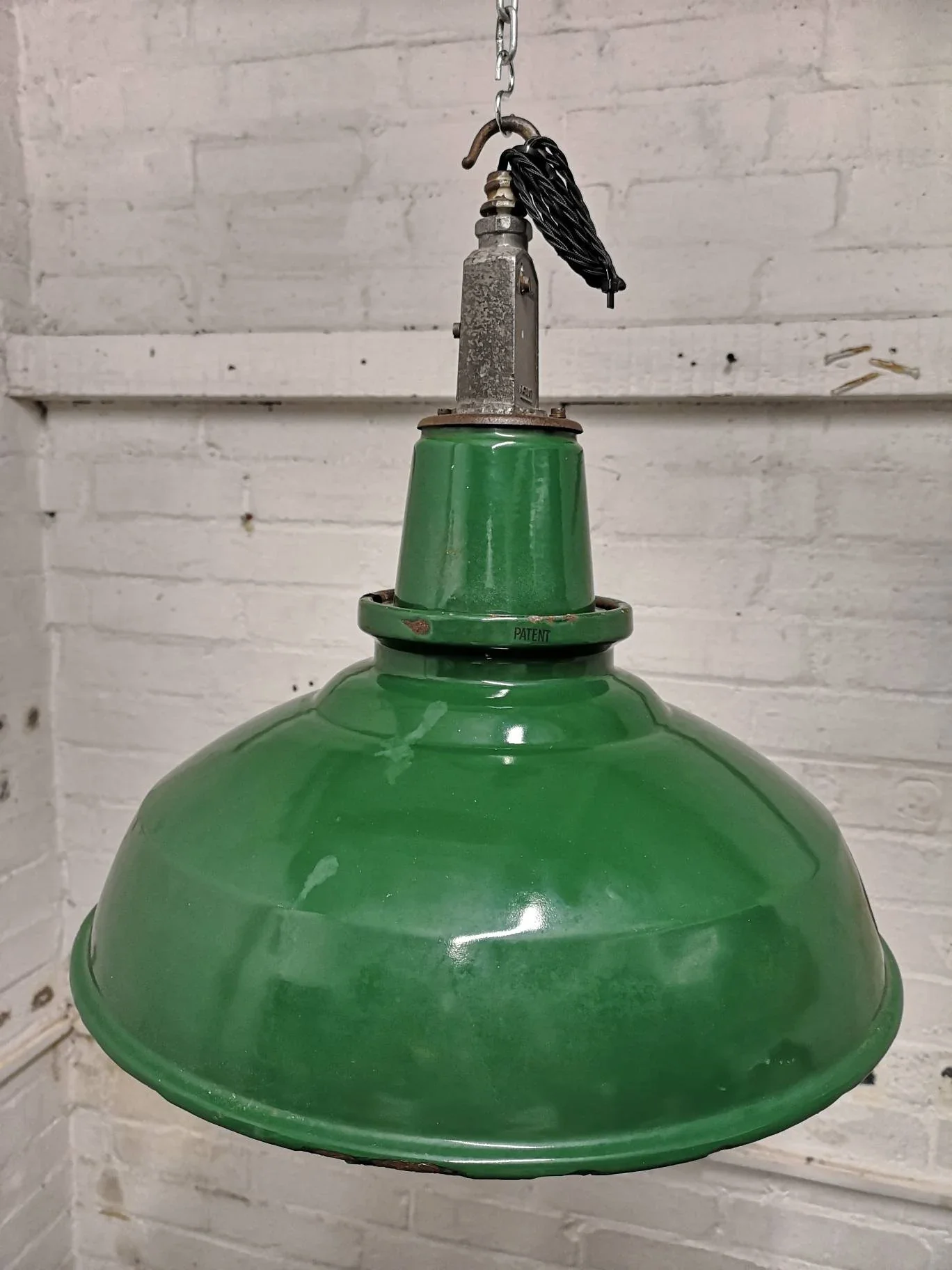 1950s Large Industrial Factory Light By Thorlux - Image 4
