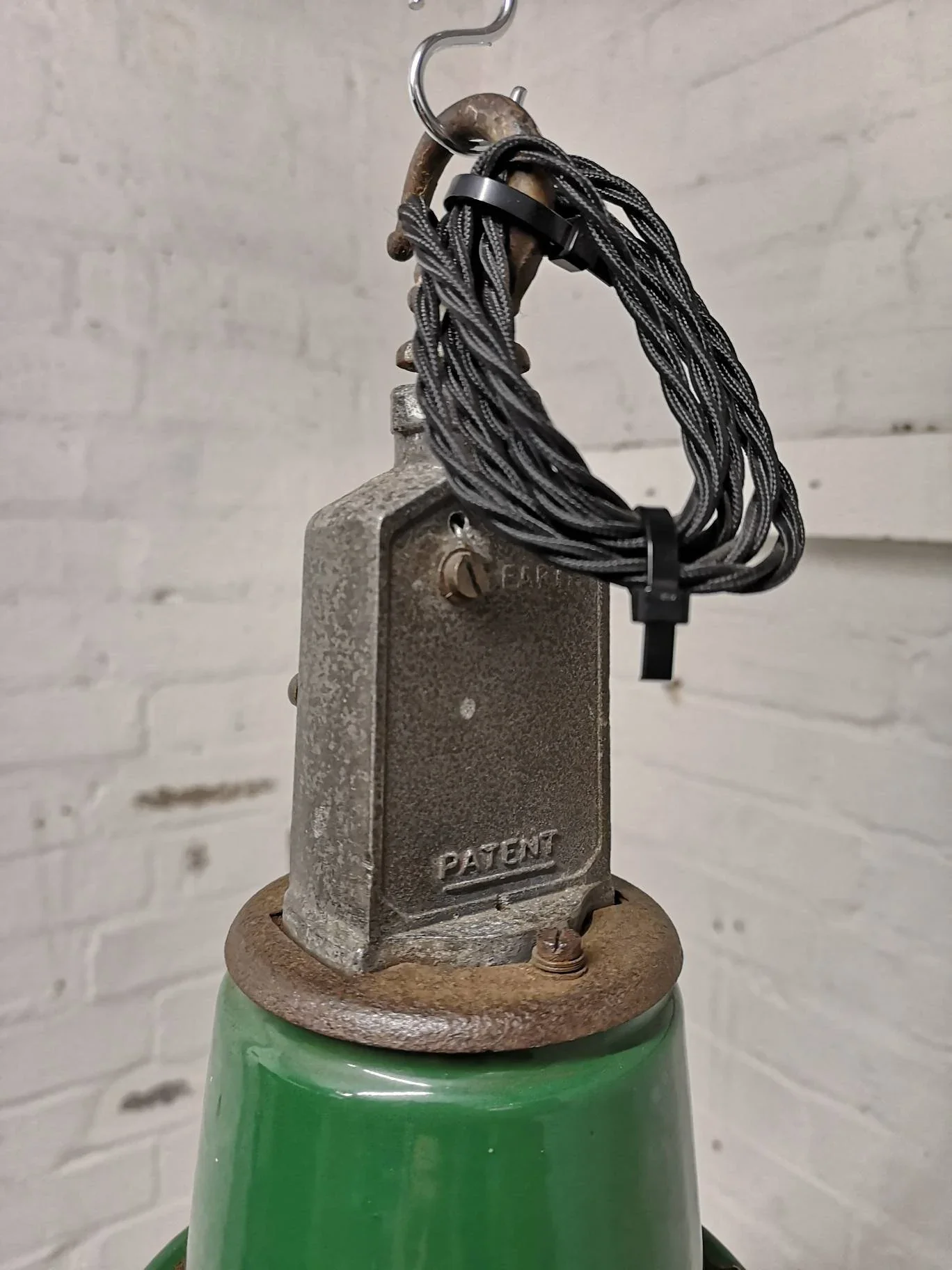 1950s Large Industrial Factory Light By Thorlux - Image 5