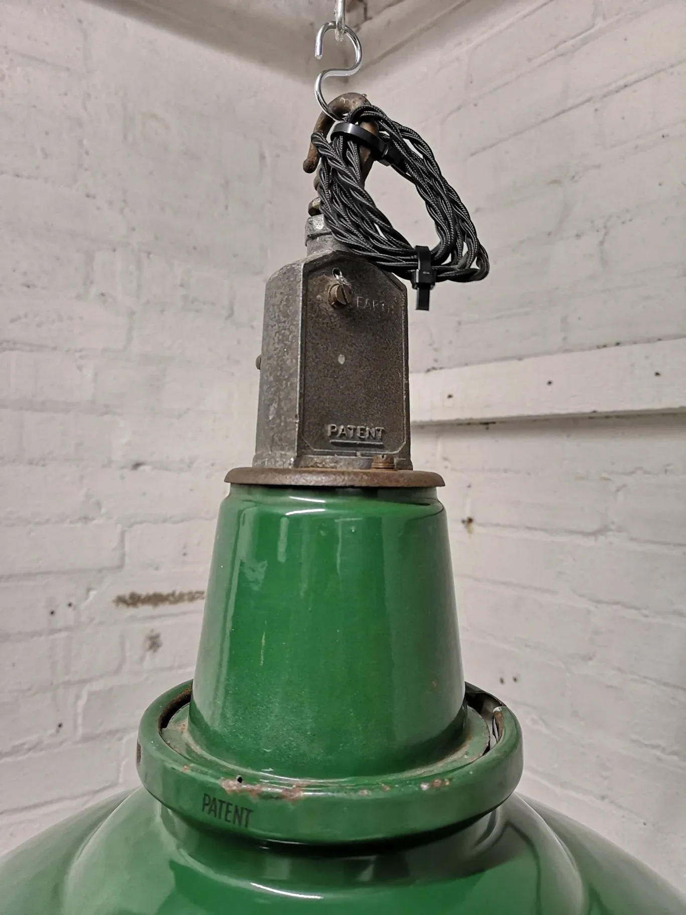 1950s Large Industrial Factory Light By Thorlux - Image 7