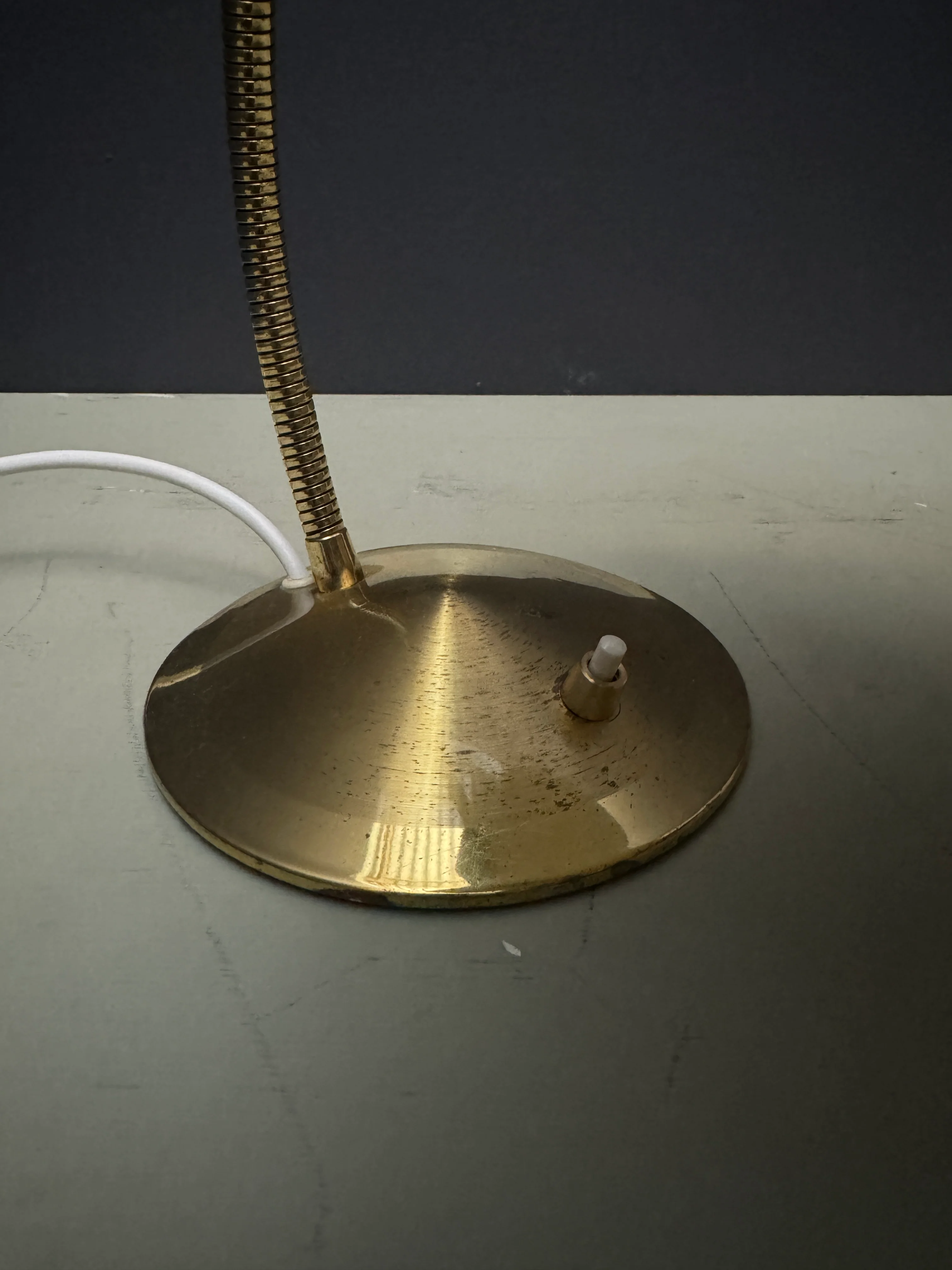 1950s Modernist Goose Neck Table Lamp By Gecos - Gebrüder Cosack Ligting Germany - Image 10