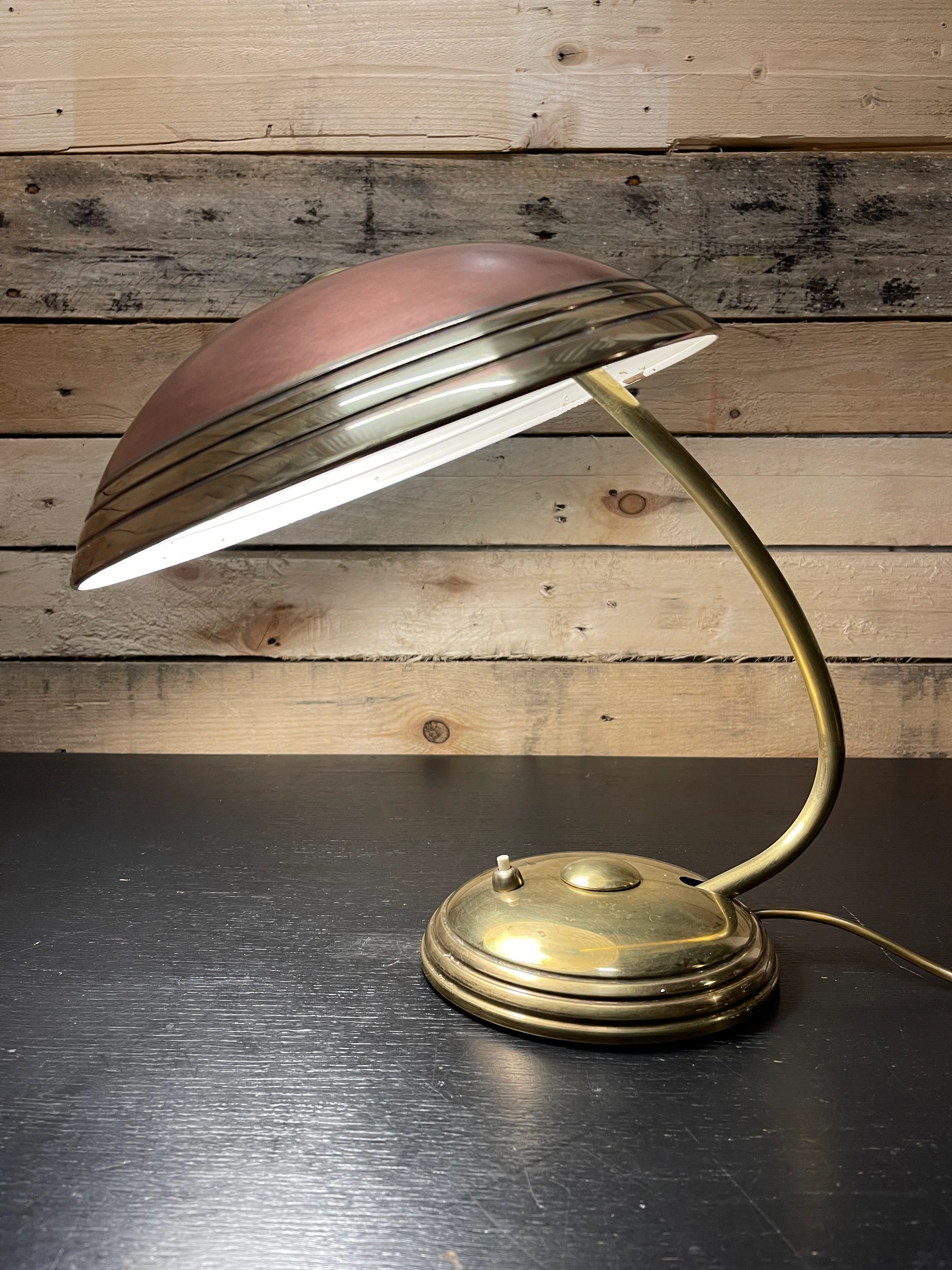 1950s Modernist Table Lamp By Helo Leuchten - Image 9