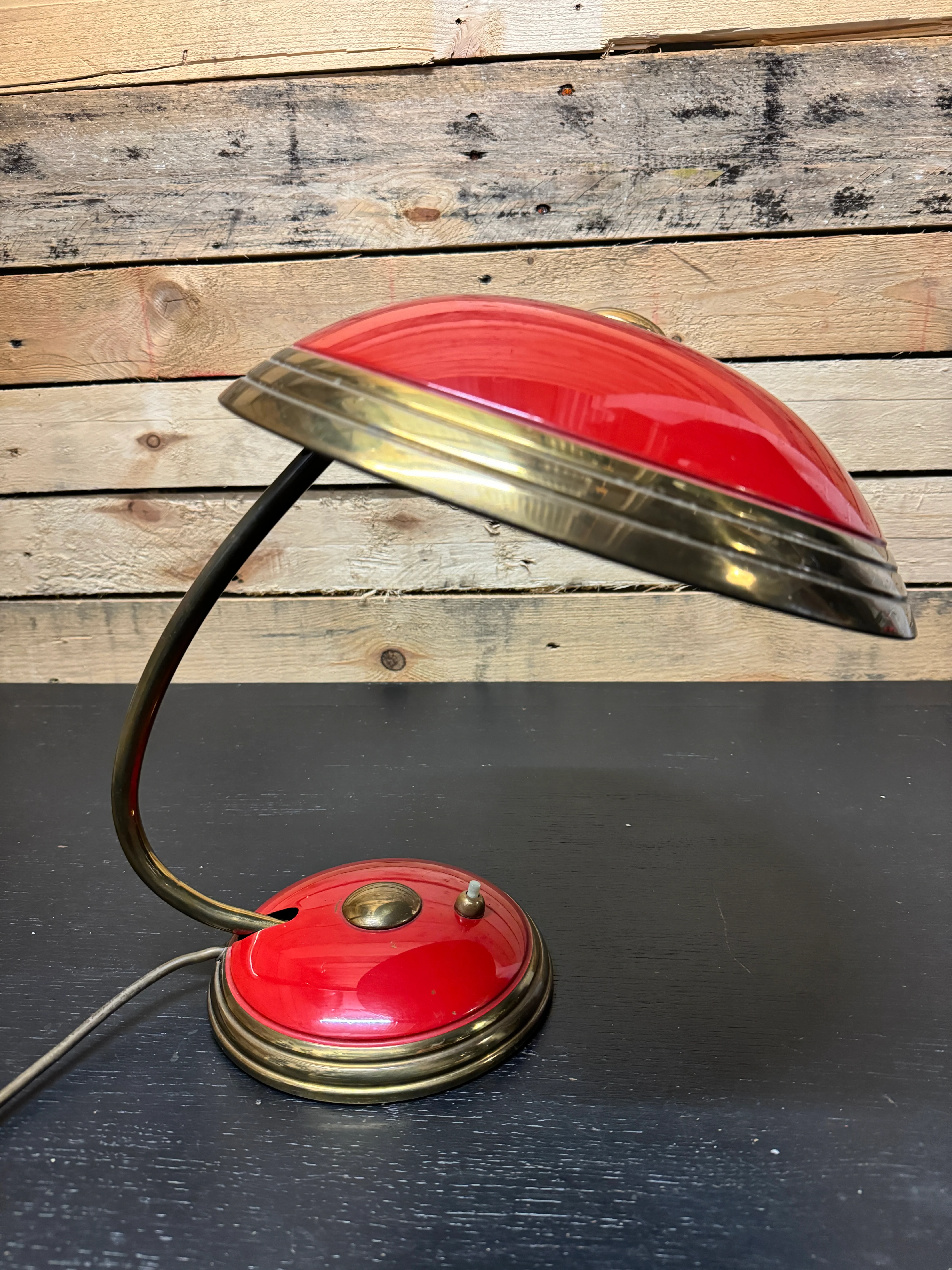 1950s Modernist Table Lamp By Helo Leuchten - Image 7