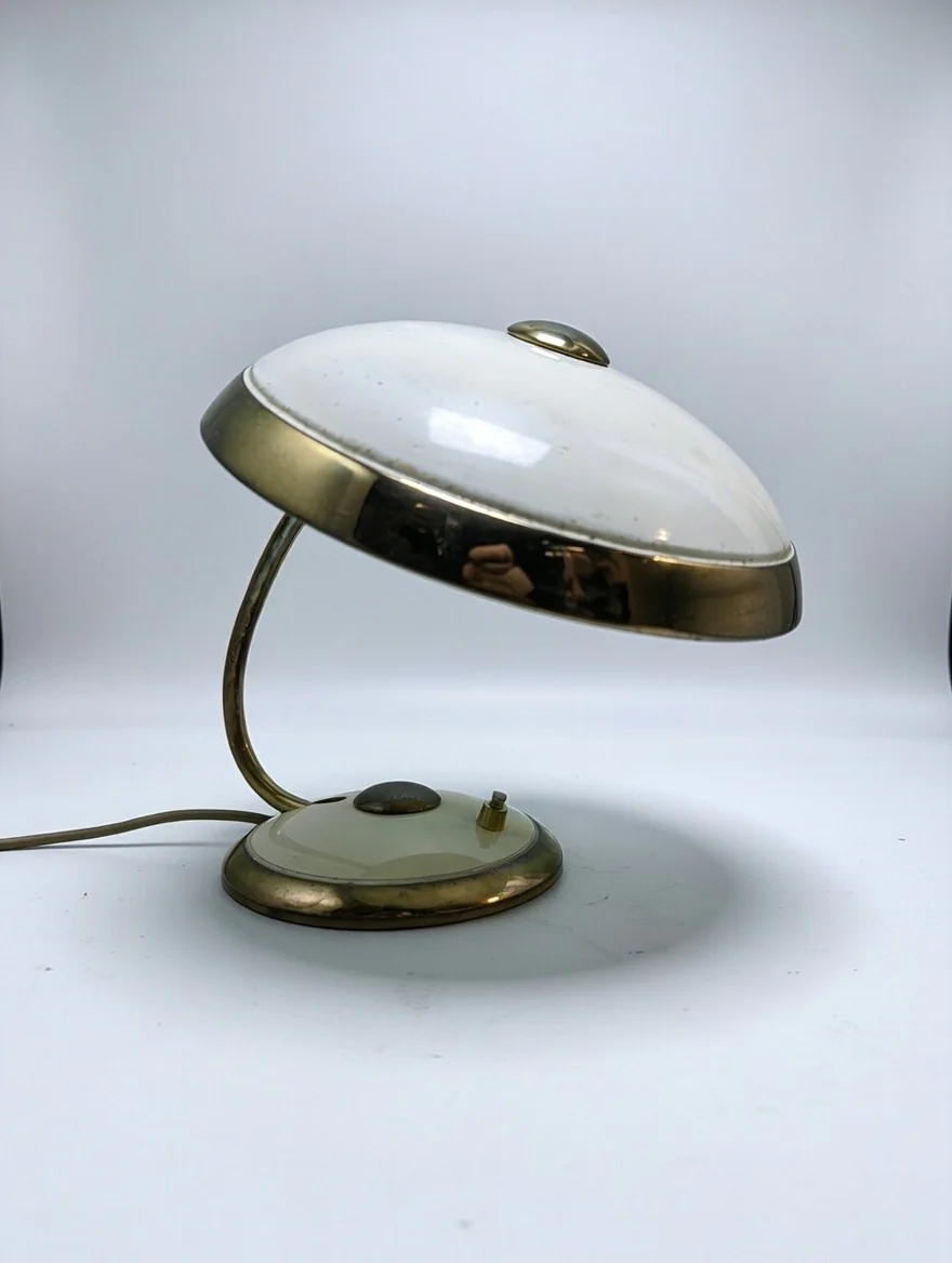 1950s Modernist Table Lamp By Helo Leuchten - Image 5